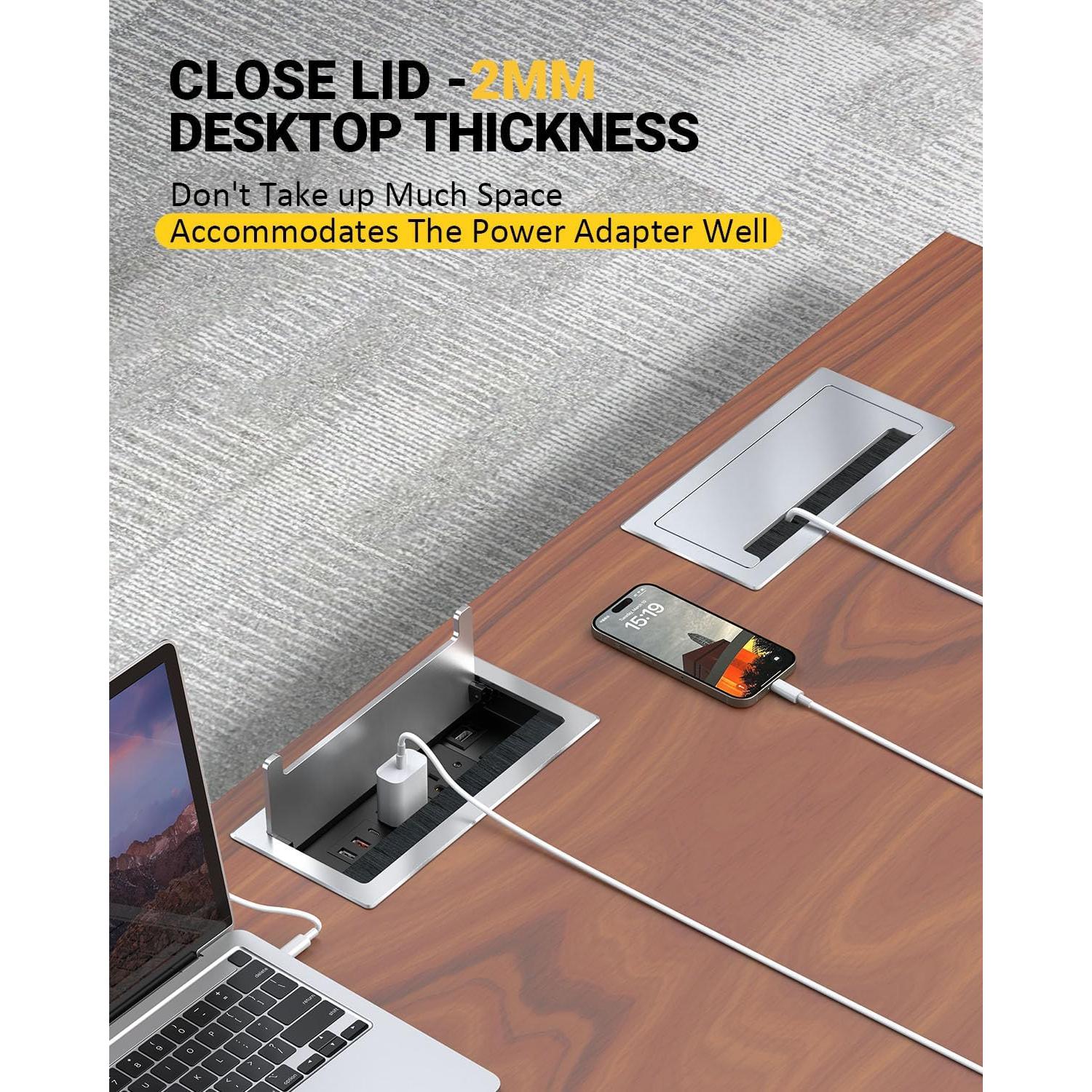 Conector de Potencia Kungfuking para Mesa de Conferencias 7 en 1