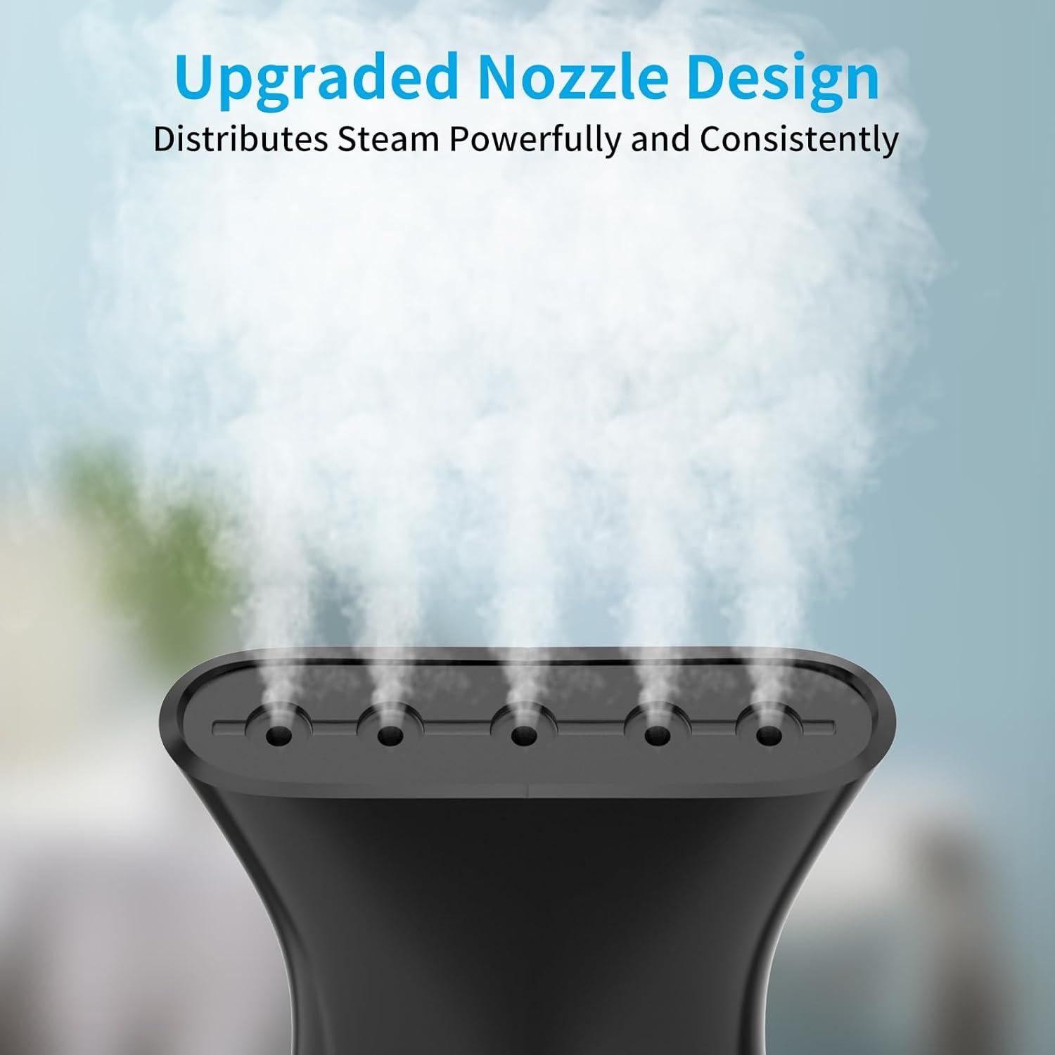 Vaporizador de Ropa URPOWER 130ml Portátil Calentamiento Rápido