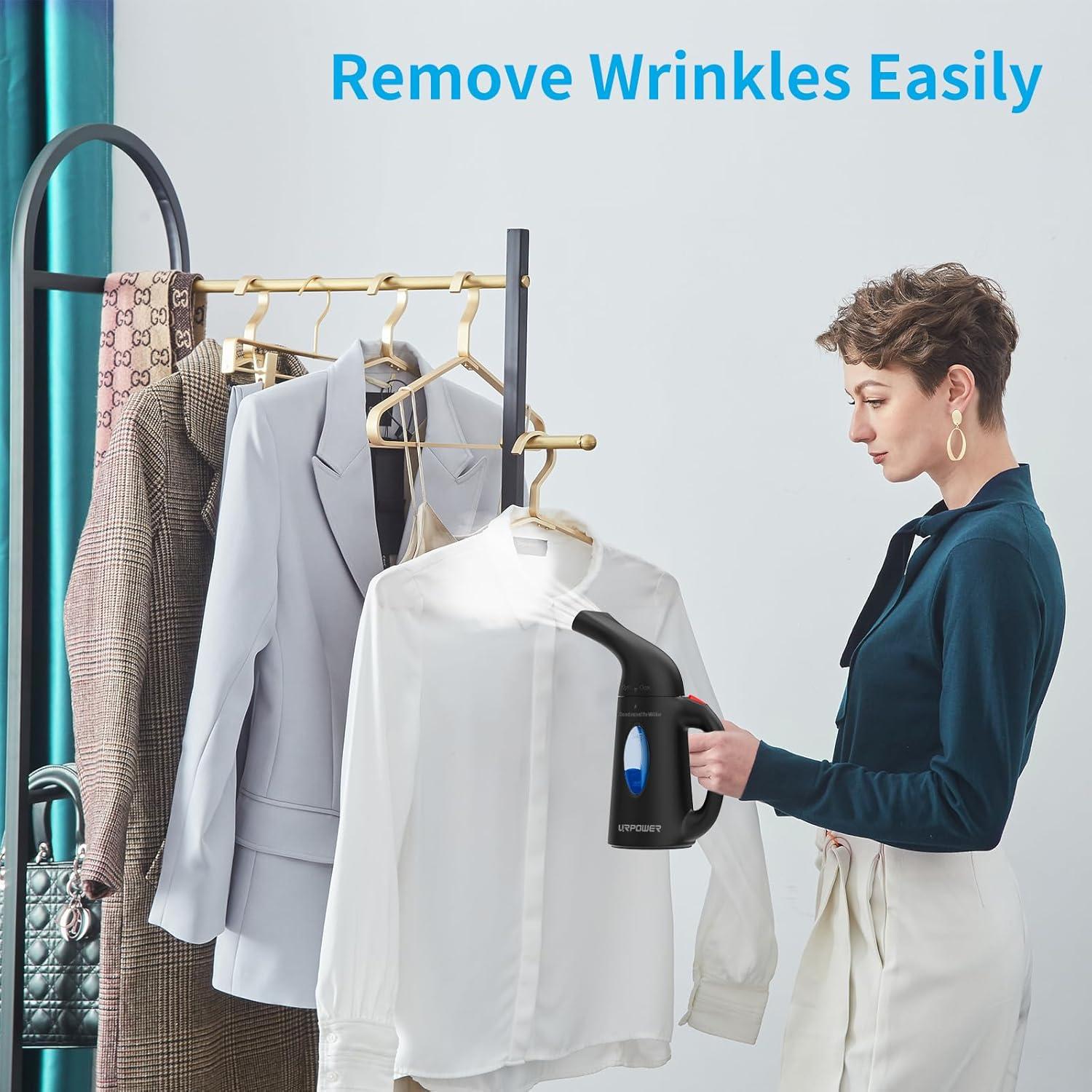 Vaporizador de Ropa URPOWER 130ml Portátil Calentamiento Rápido