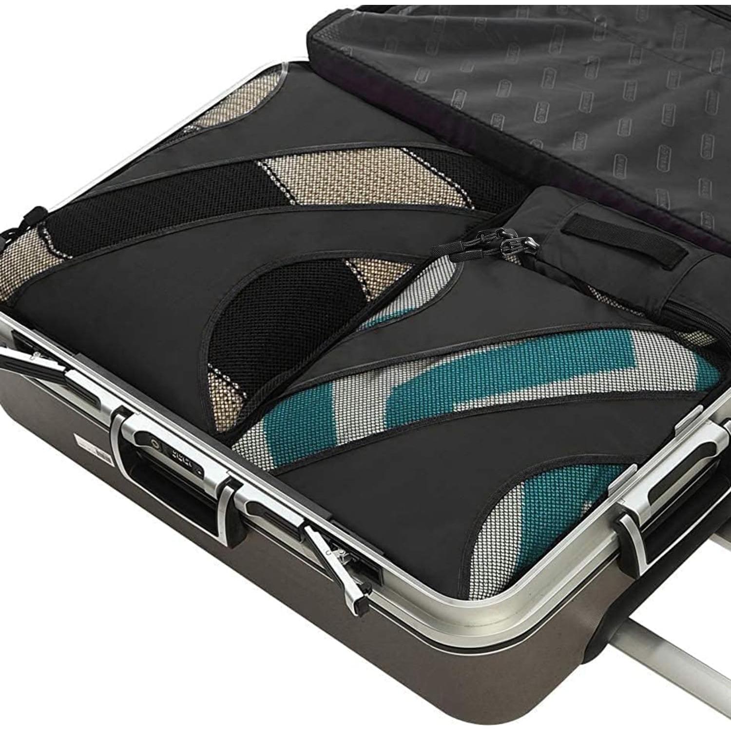 Set de 6 Cubos de Empaque BAGAIL para Viaje - Organizador Negro