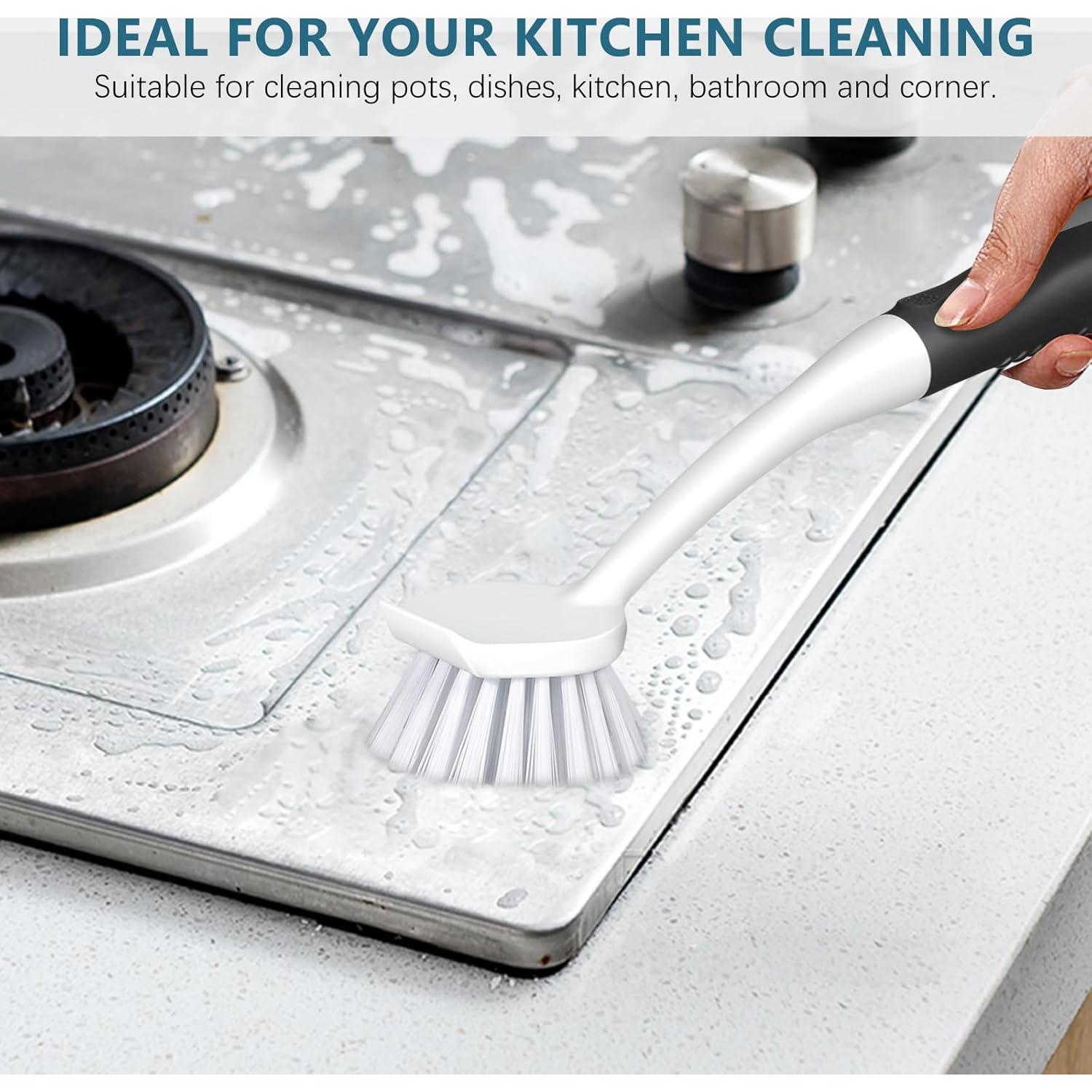 SetSail Juego de 3 Cepillos de Limpieza para Cocina y Baño