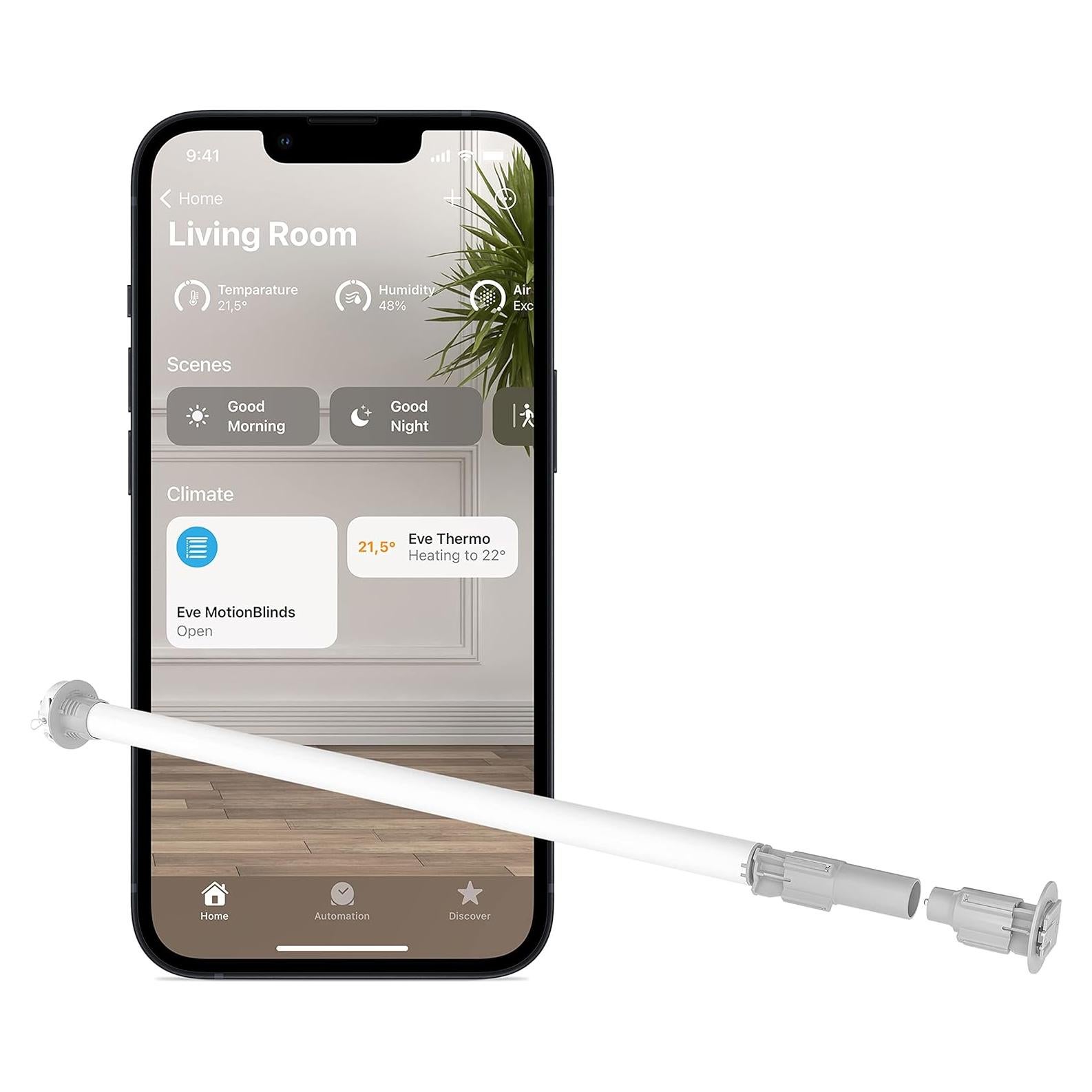 Kit de Actualización Eve MotionBlinds para Persianas Roller - Control Inteligente