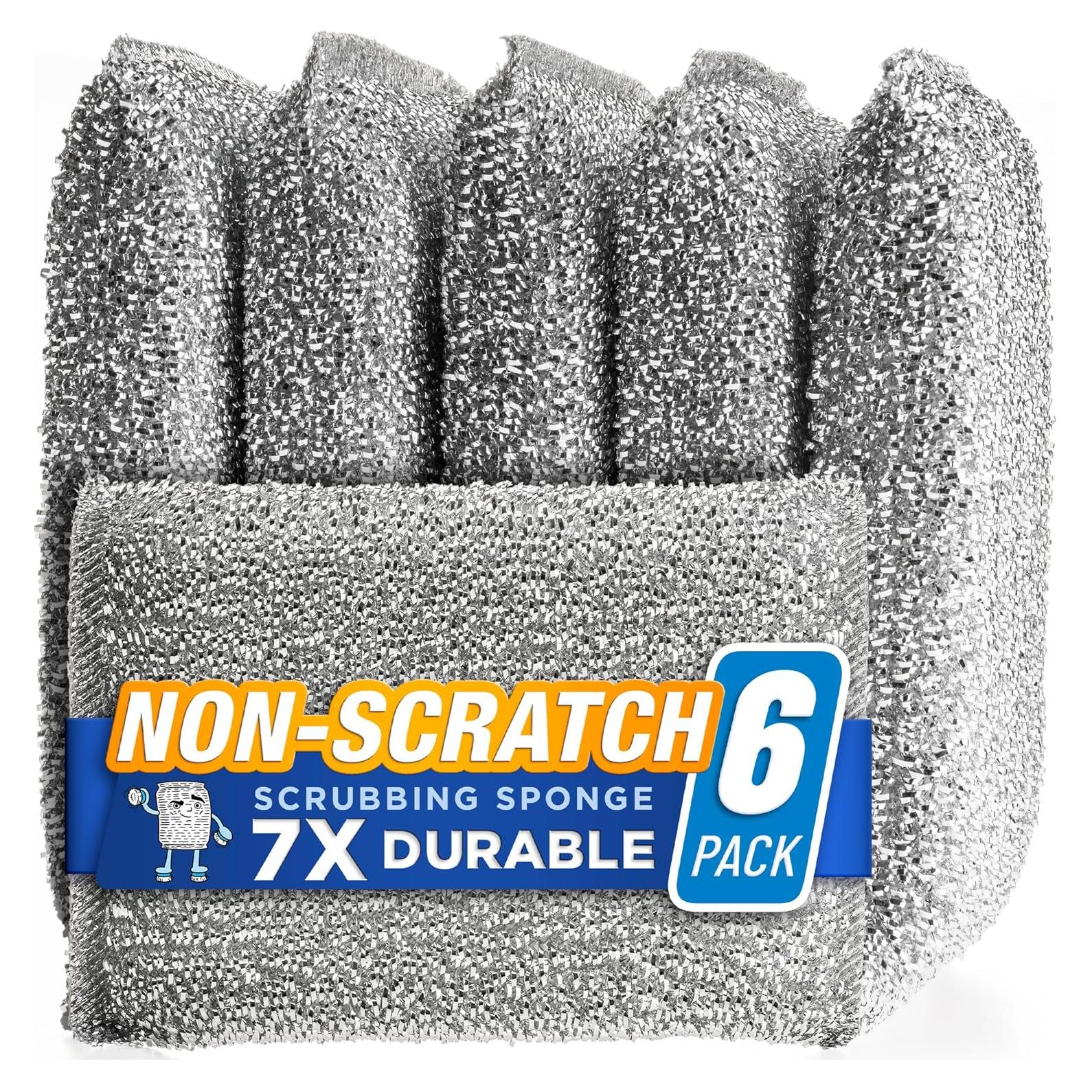 Esponjas de Fregar Spongenator 6 Unidades Sin Rayones