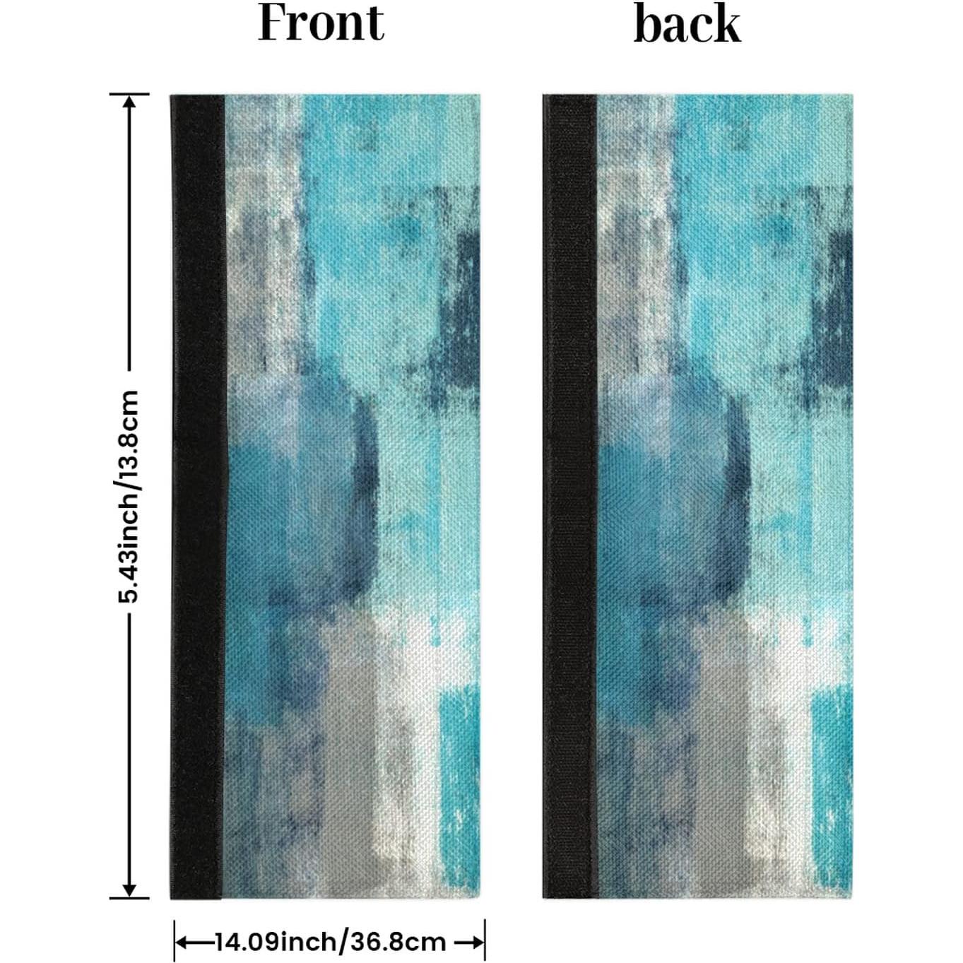 Juego de Fundas para Manijas de Refrigerador Pardick 2 Piezas Turquesa