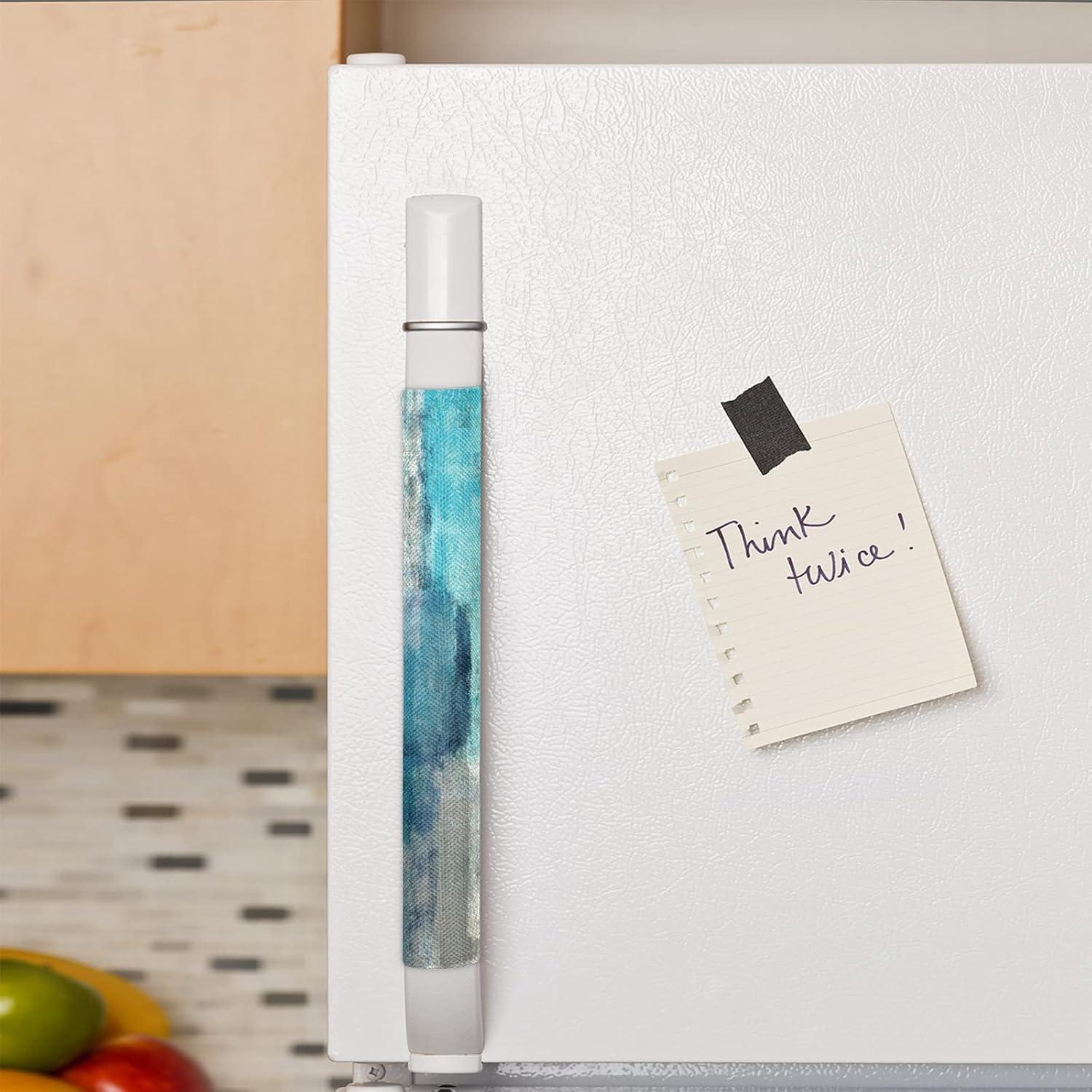 Juego de Fundas para Manijas de Refrigerador Pardick 2 Piezas Turquesa