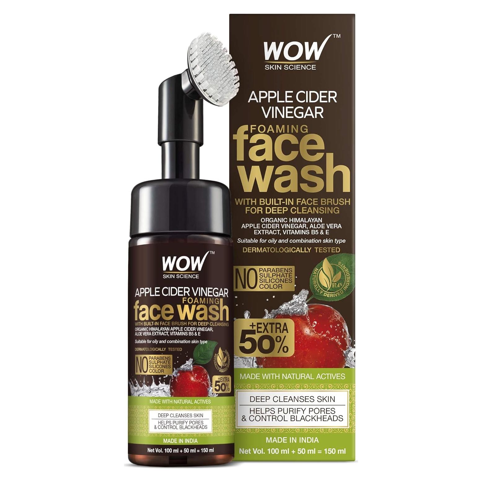 Jabón Espumoso Exfoliante WOW Skin Science 100 ml Unisex