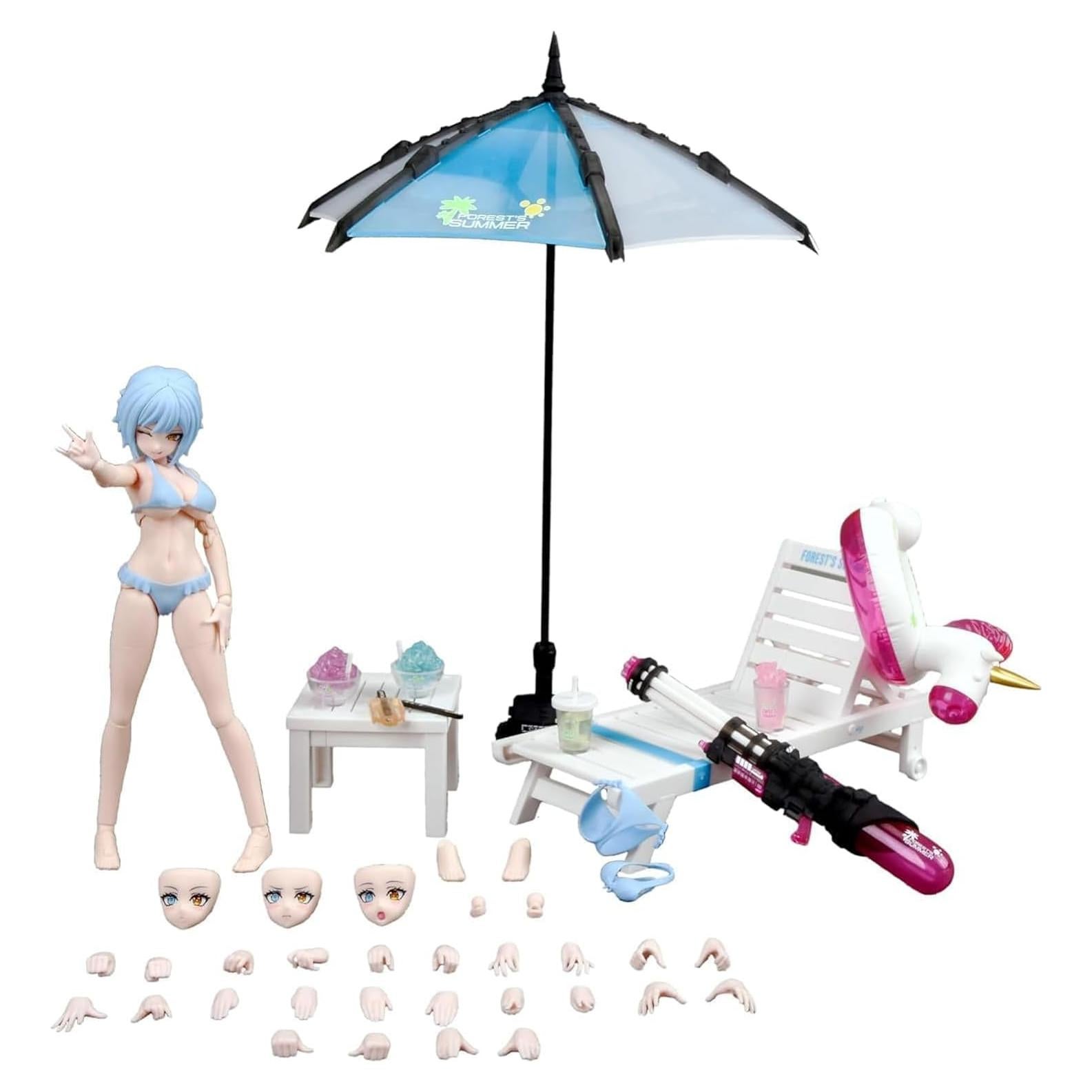 Figura de Acción Anime Nuke Matrix Vivienne Hayha 15 cm