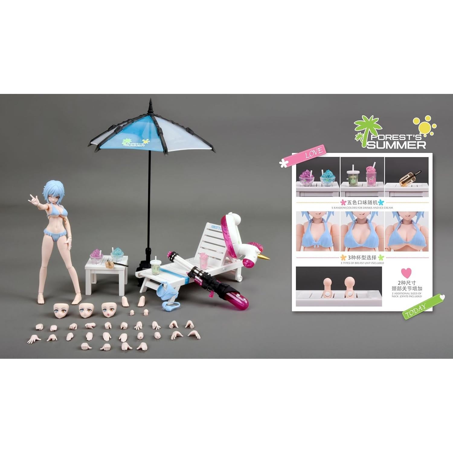 Figura de Acción Anime Nuke Matrix Vivienne Hayha 15 cm