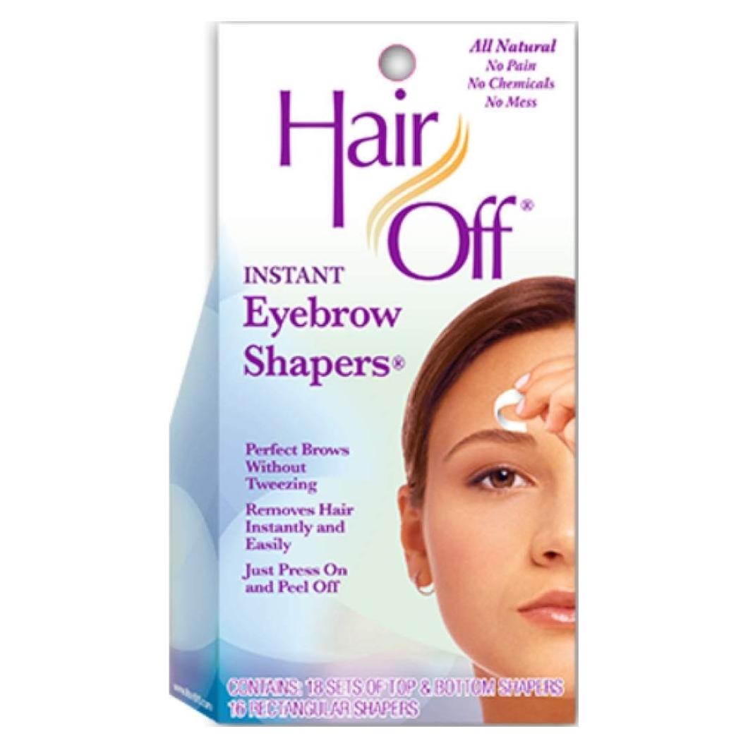 Cintas de Cera para Cejas Hair Off - Kit de 6 Unidades