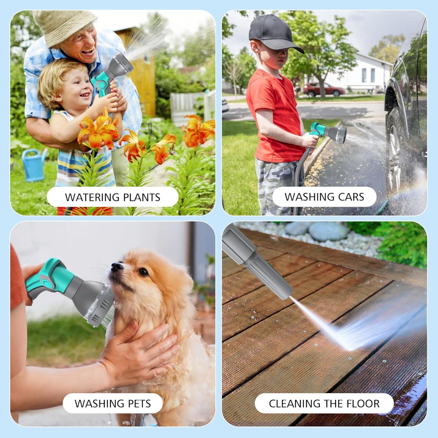 Carrete de Manguera de Jardín Mojest 24.38 m Gris Oscuro