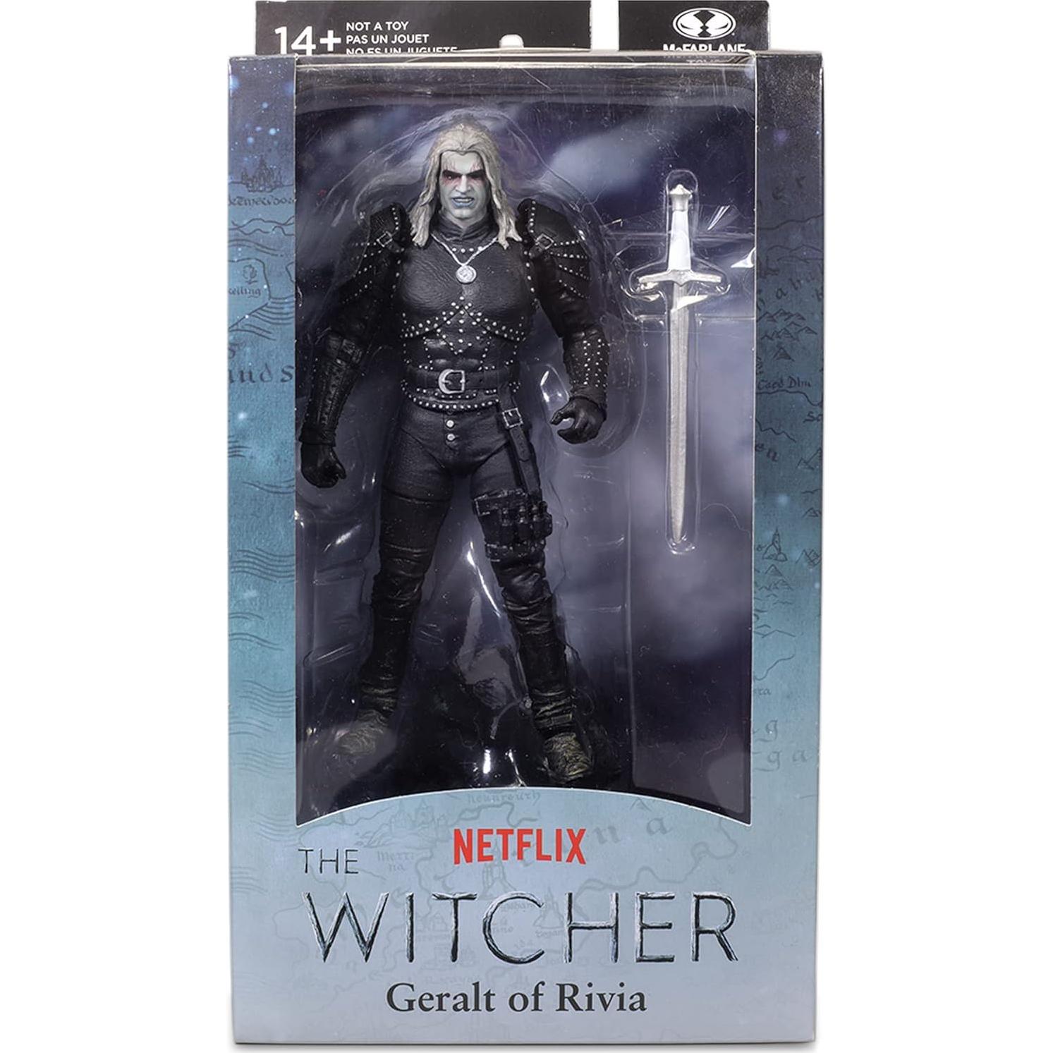 Figura de Acción McFarlane The Witcher Geralt 17.78 cm