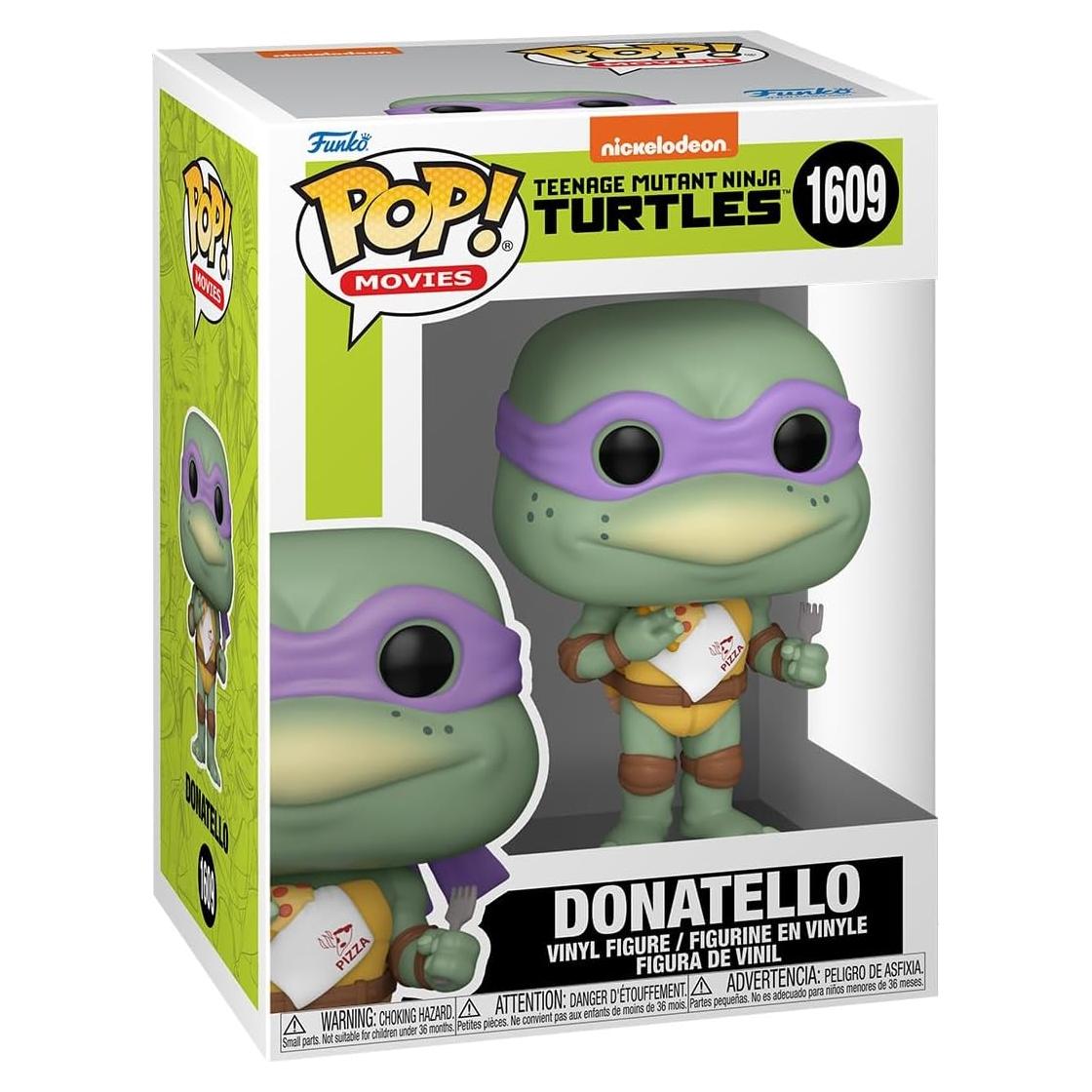 Funko POP! Tortugas Ninja Donatello con Servilleta - 9.5 cm