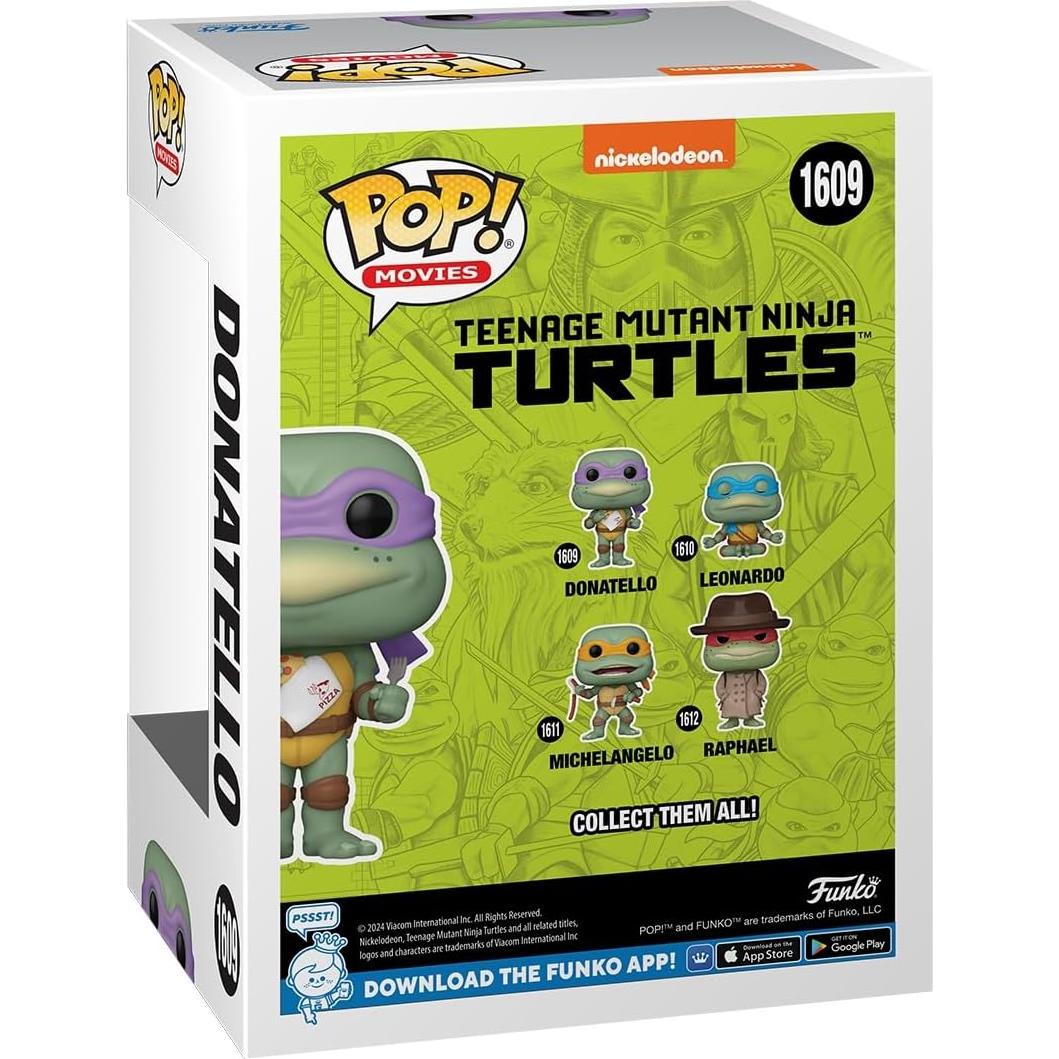Funko POP! Tortugas Ninja Donatello con Servilleta - 9.5 cm