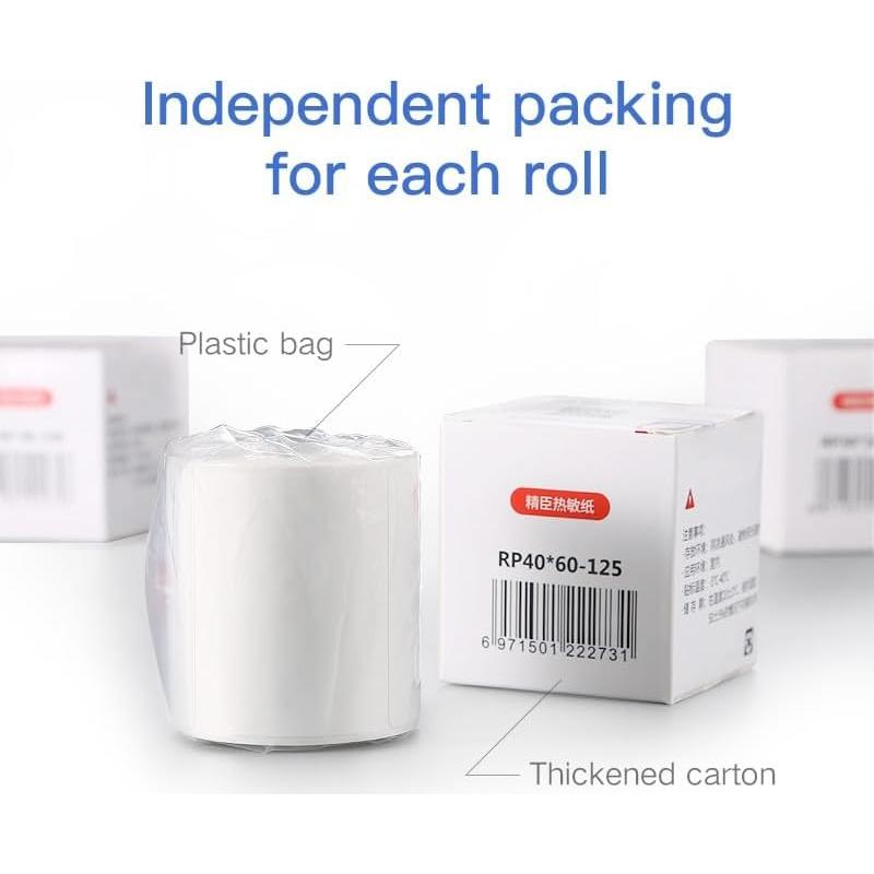 Cinta de Etiquetas INeedIt 3 Rollos 40x30mm Adhesivas