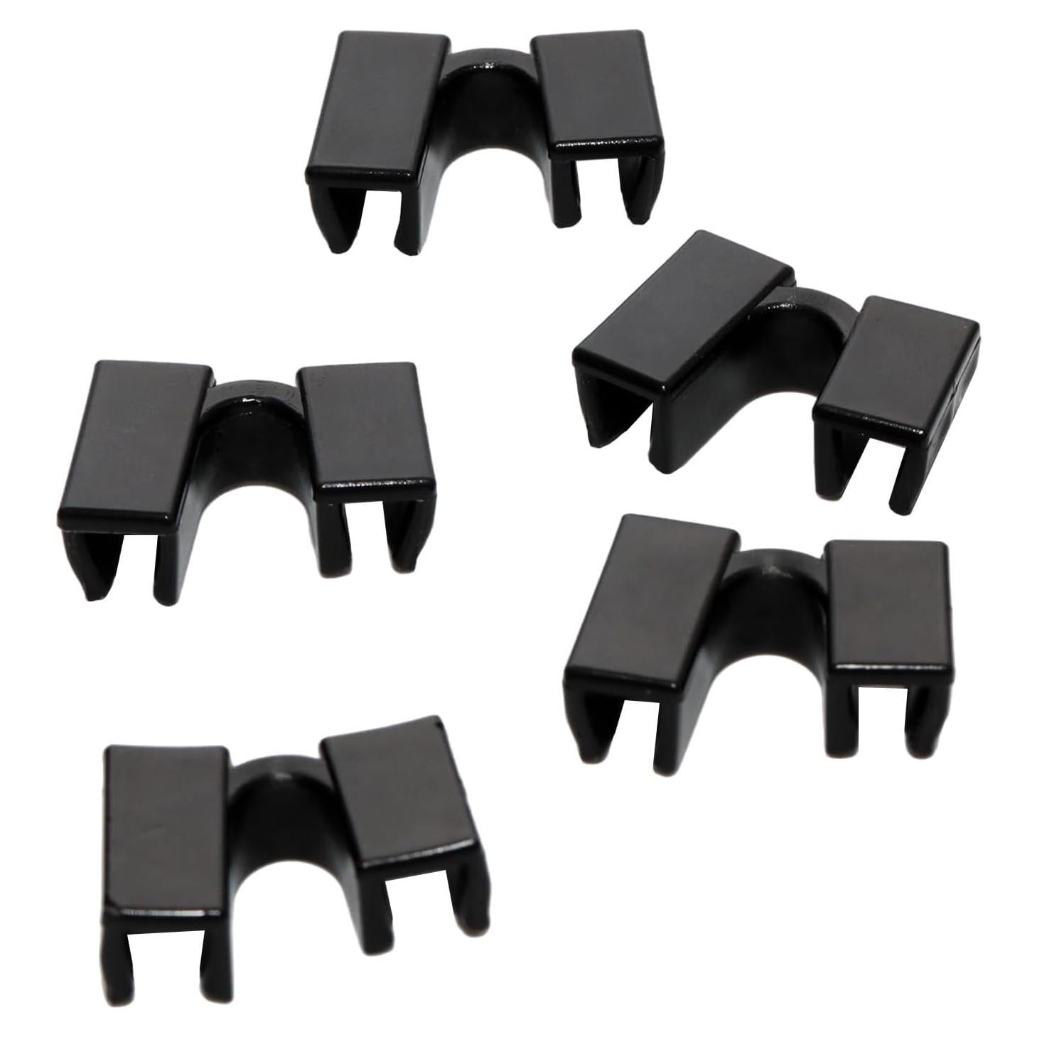 5 Pairs Chopsticks Set for Beginners,Reusable Chopstick Helpers ,Training Chopsticks for Easy Learning(Black)