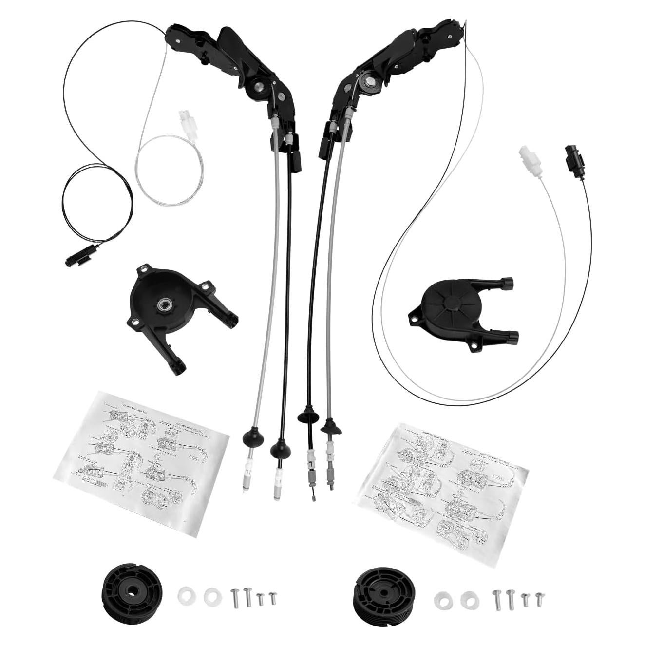 Conjunto de Cables de Puerta Deslizante Gledewen Toyota Sienna 2004-2010