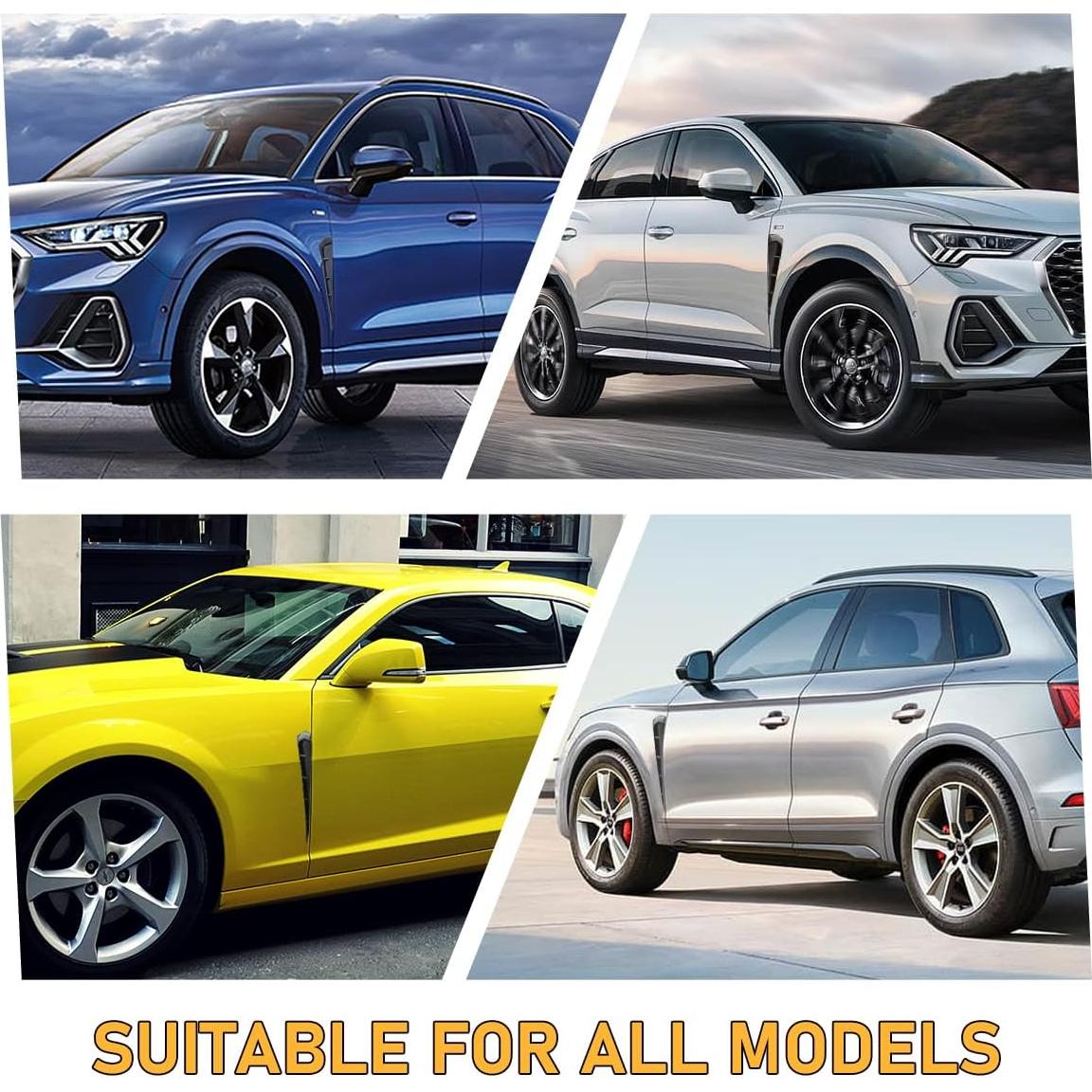 2 Ventilaciones Laterales de Guardabarros PVC Povtii 40.96x9.50cm