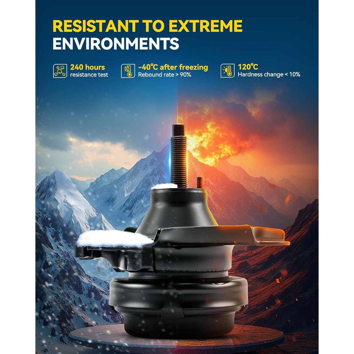 Soporte de Motor y Transmisión PHILTOP para Toyota Corolla 1998-2002