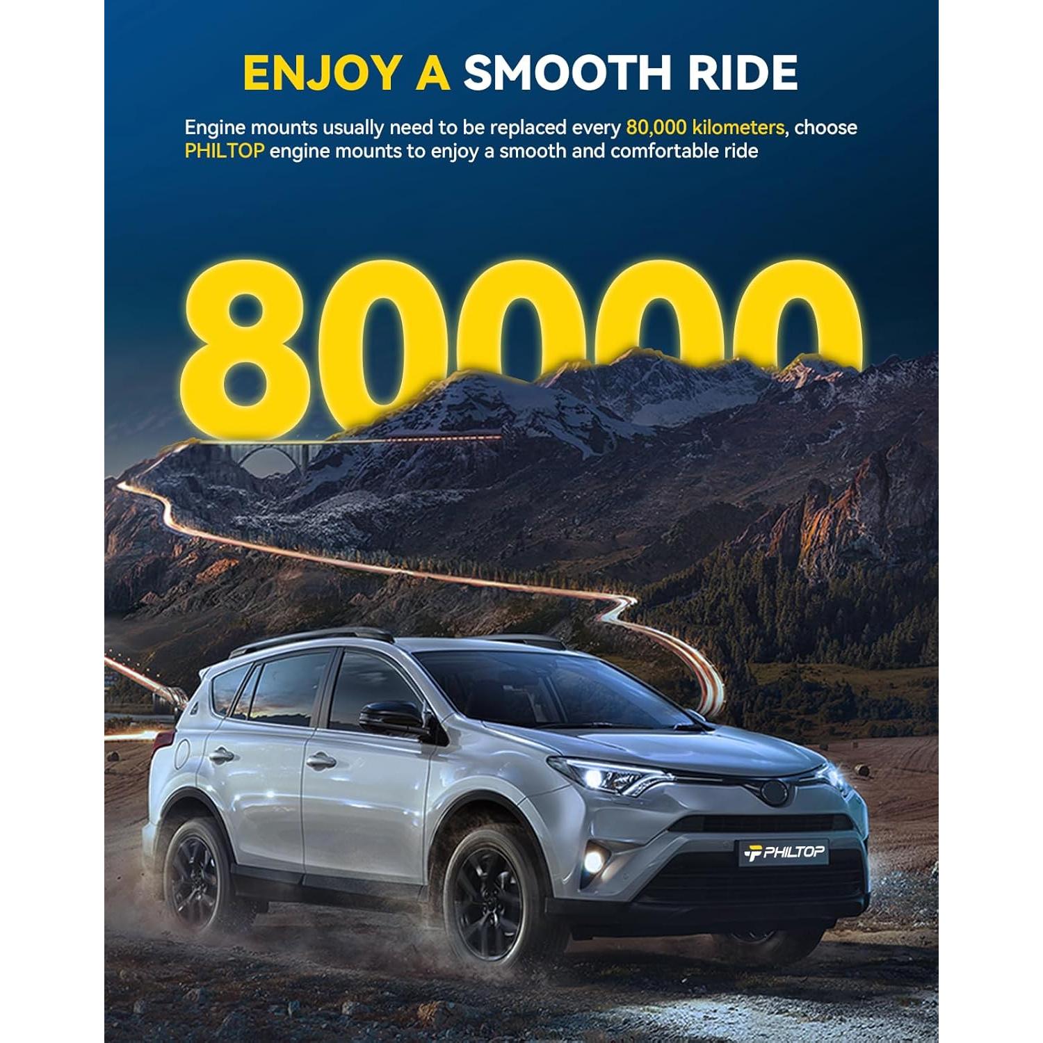 Soporte de Motor y Transmisión PHILTOP para Toyota Corolla 1998-2002