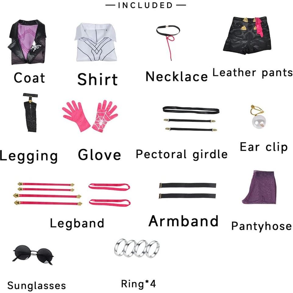 Disfraz de Cosplay Smehei Completo Adulto Unisex Talla XS-3XL