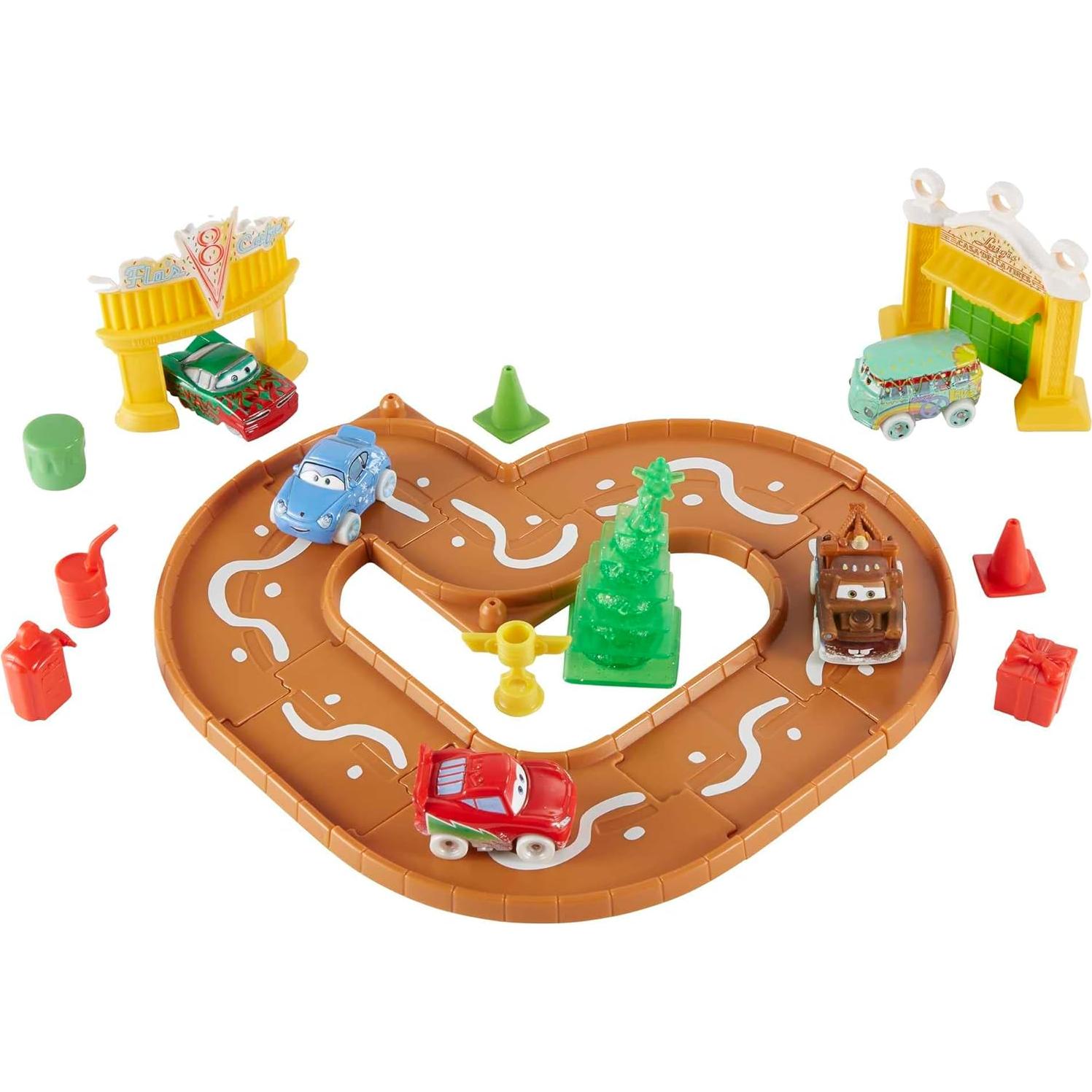 Calendario de Adviento Mini Racers Disney Pixar Cars con 5 Coches