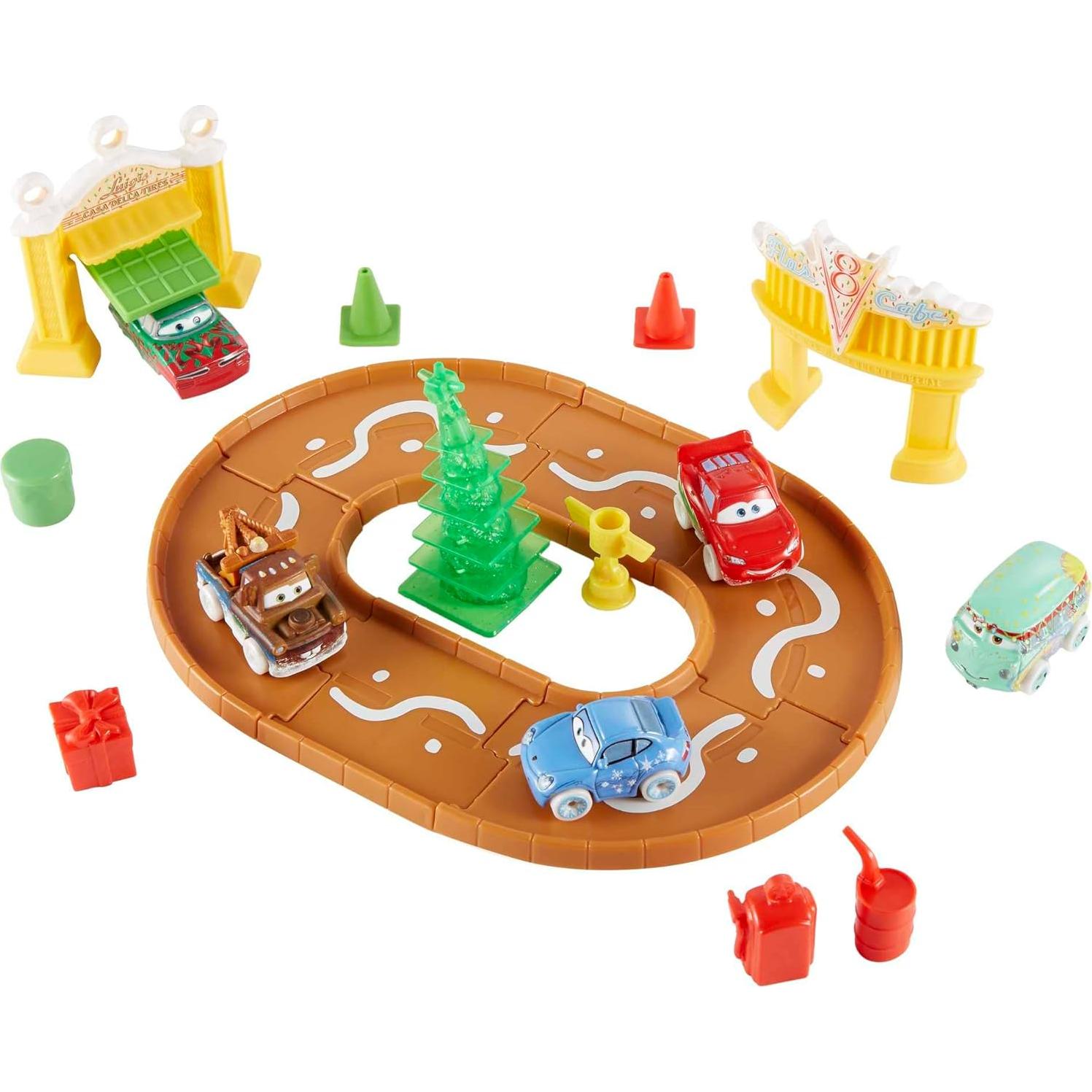 Calendario de Adviento Mini Racers Disney Pixar Cars con 5 Coches