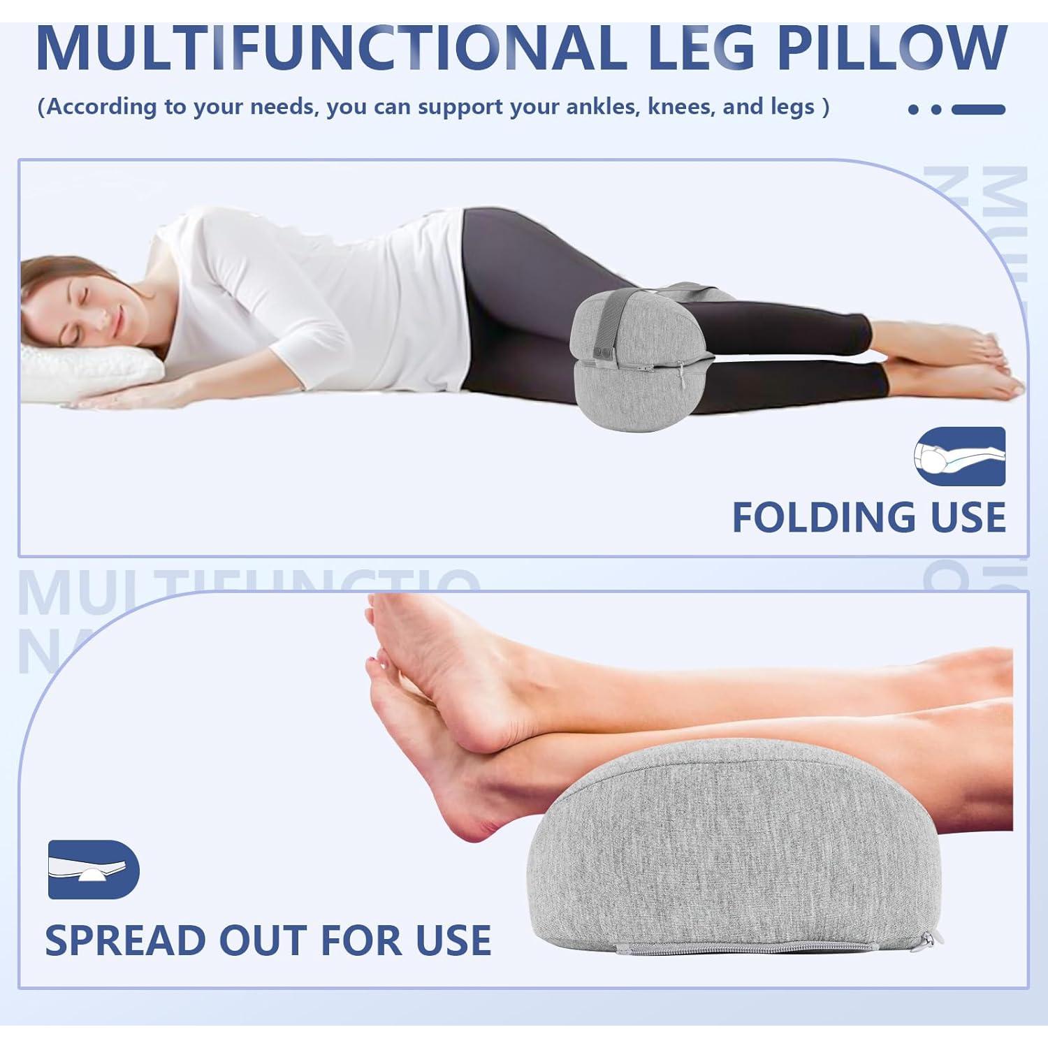 Almohada para Rodillas GINTRICANP - Espuma con Memoria Gris