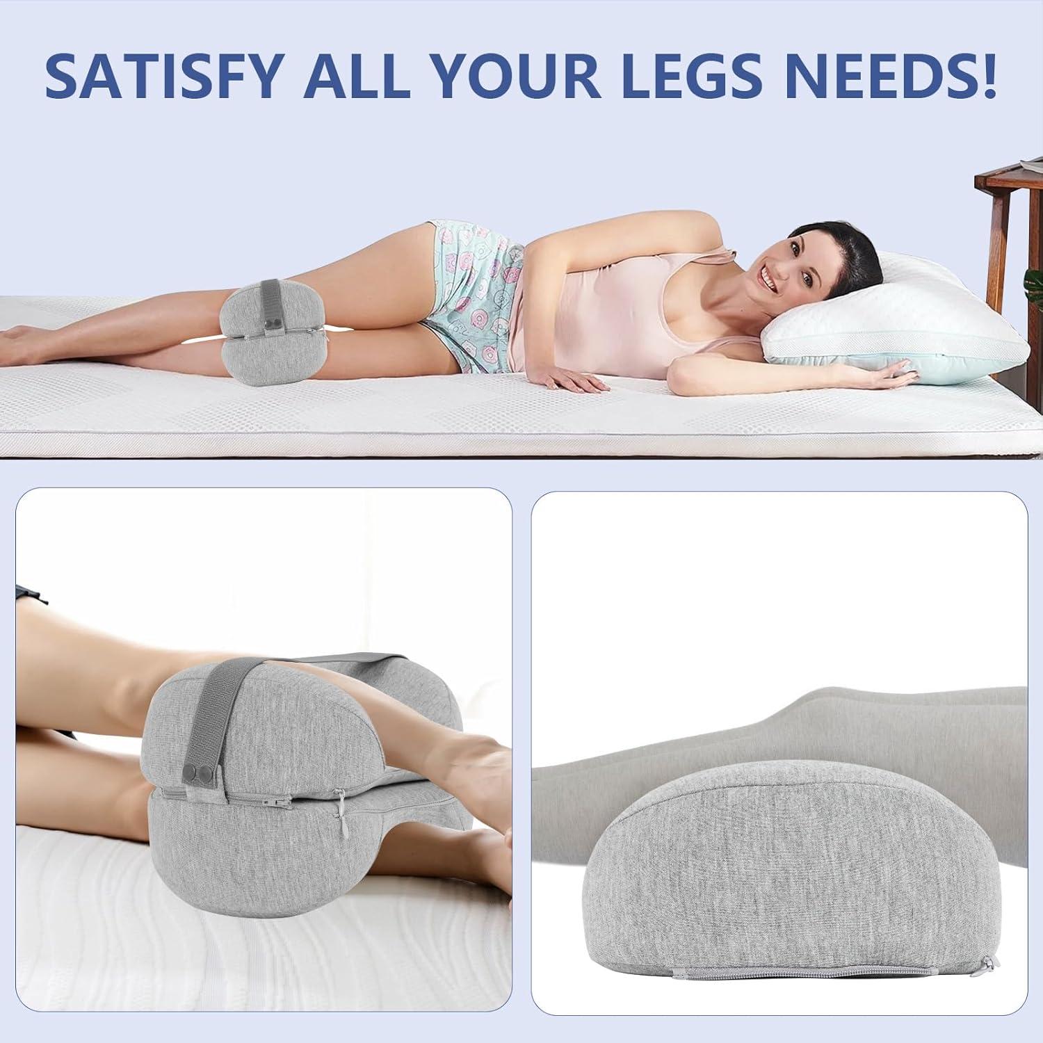 Almohada para Rodillas GINTRICANP - Espuma con Memoria Gris