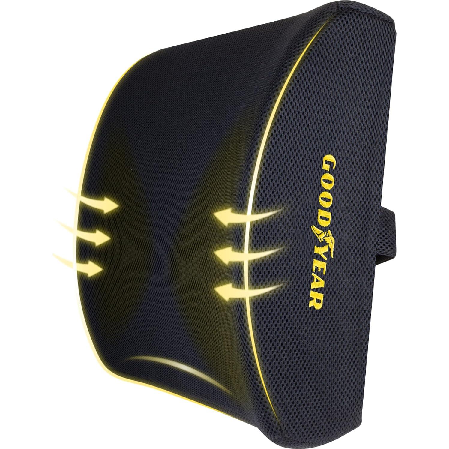 Almohada Lumbar Goodyear GY1841 Espuma Viscoelástica 0.66kg