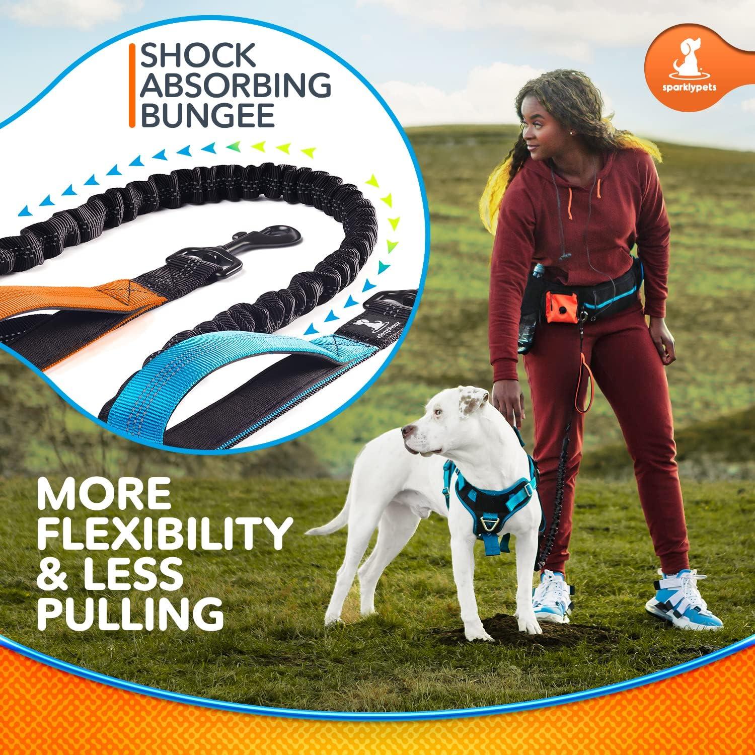 Correa de Cintura Manos Libres SparklyPets para Perros M/L