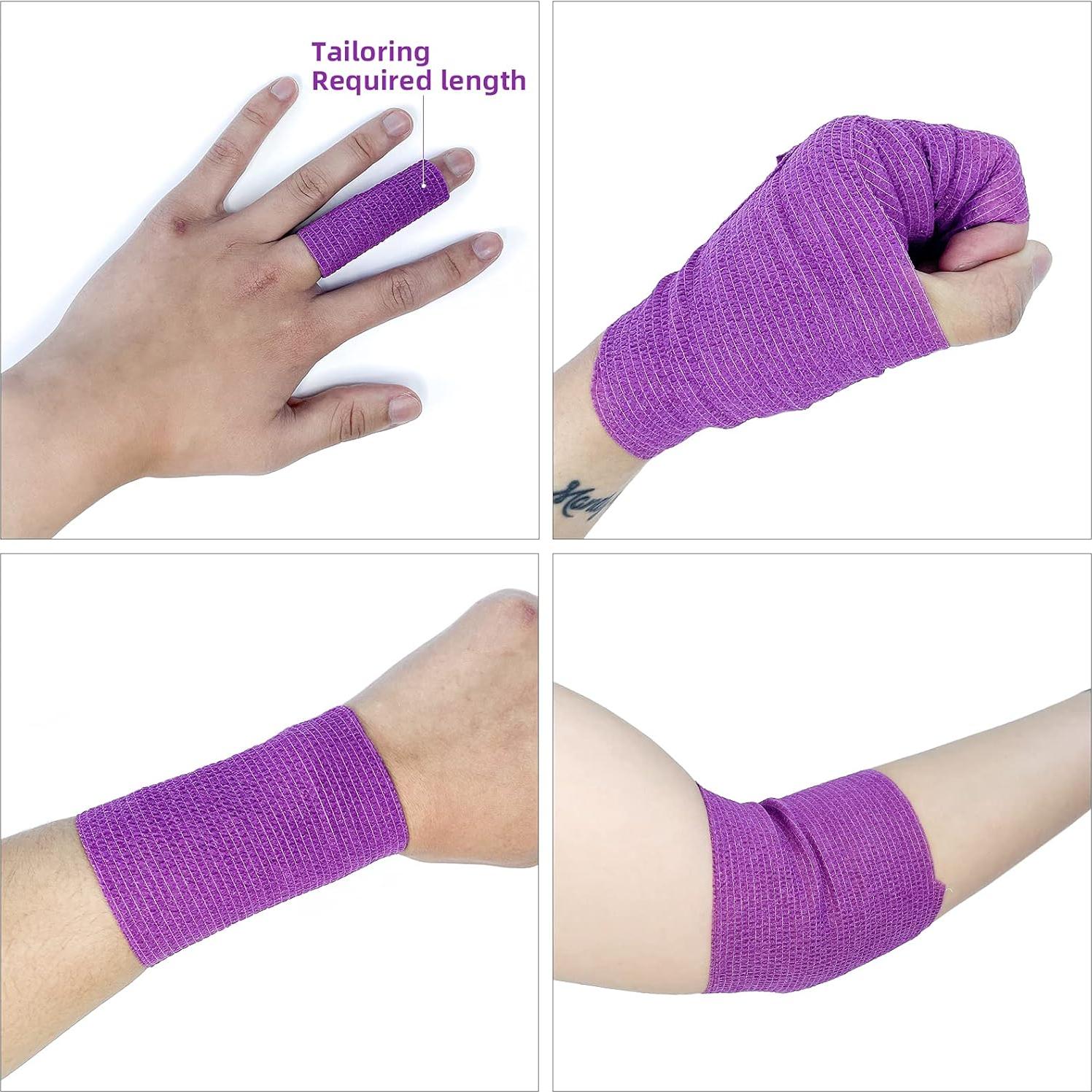 Venda Autoadhesiva Elástica CARBOU 8 Colores 10.16 cm x 4.57 m