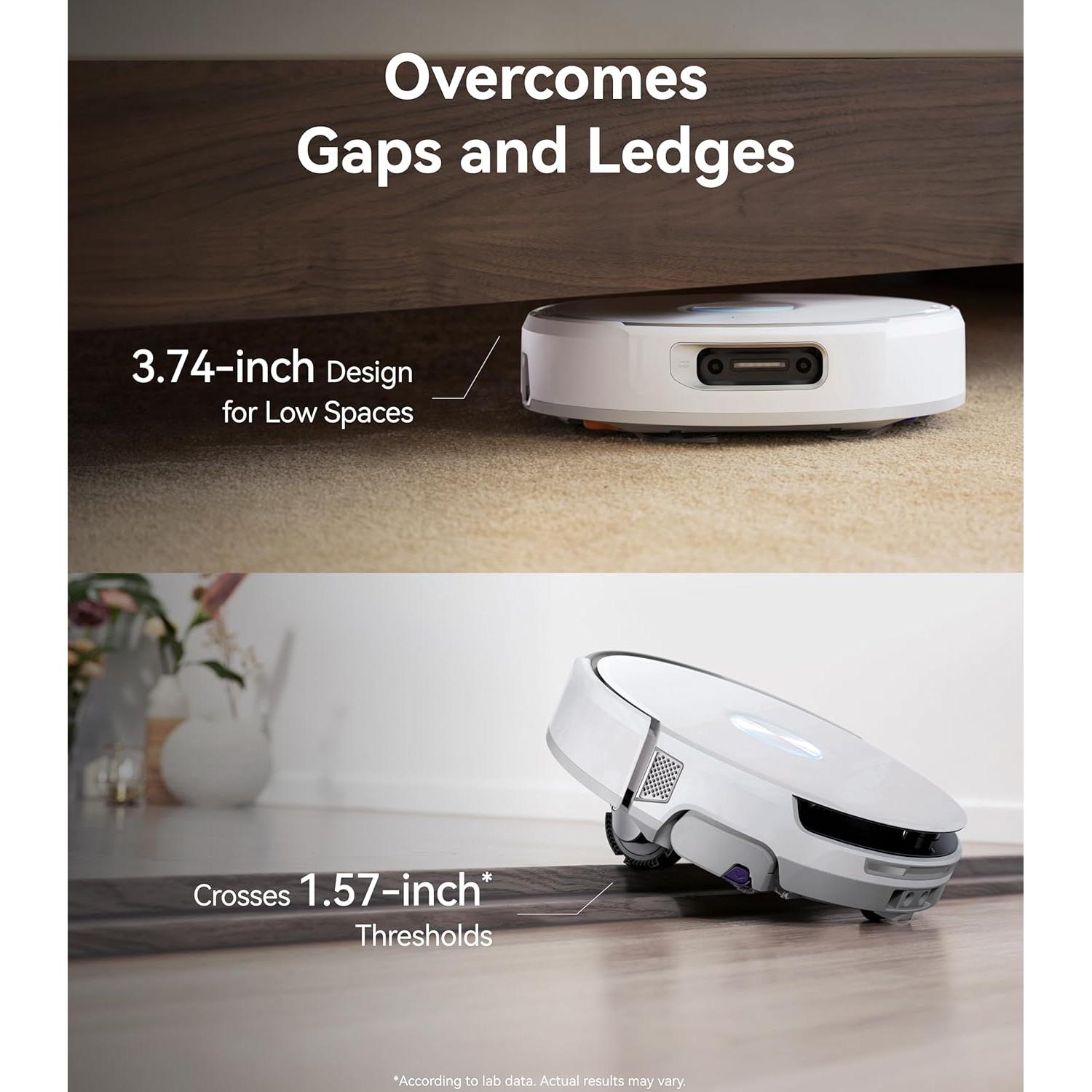 Robot Aspirador y Mopa NARWAL Flow, Succión 22,000 Pa, AI