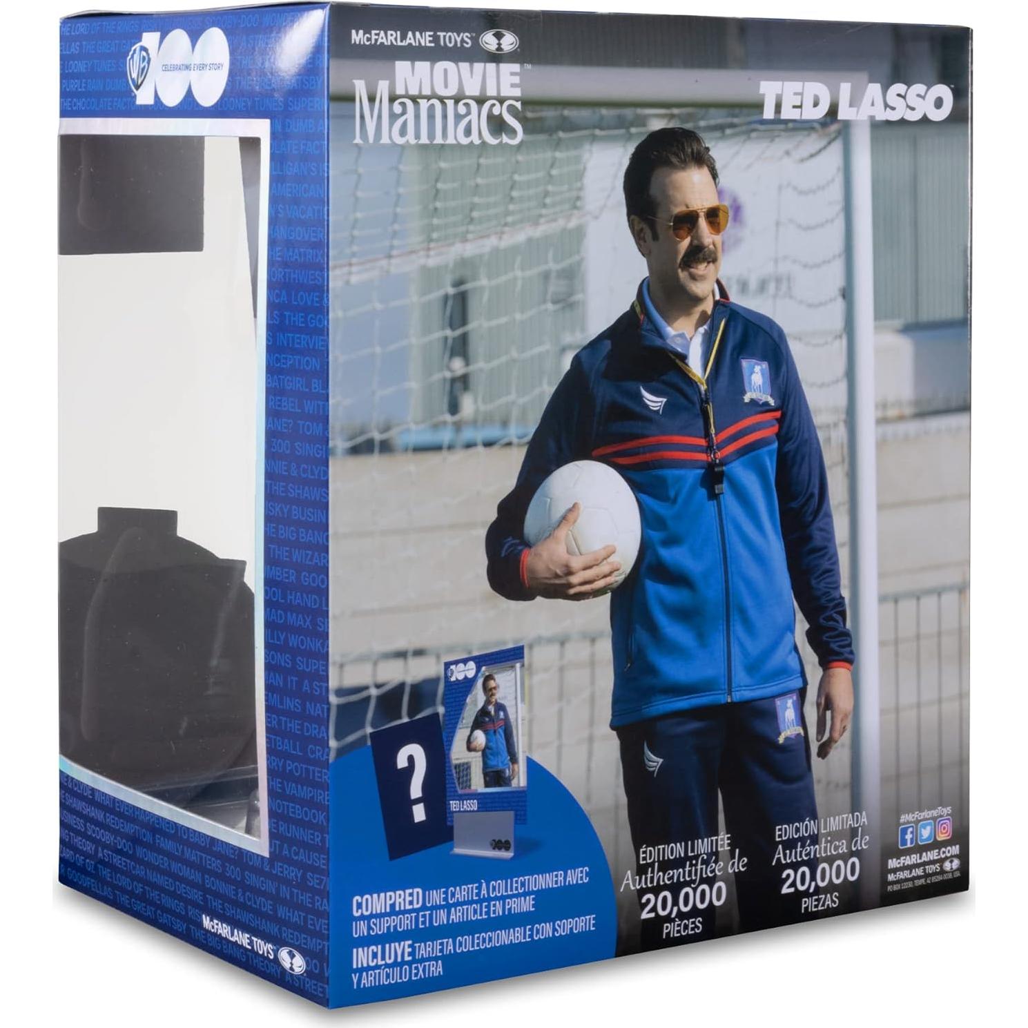 Figura de acción McFarlane Toys Ted Lasso 18 cm edición limitada