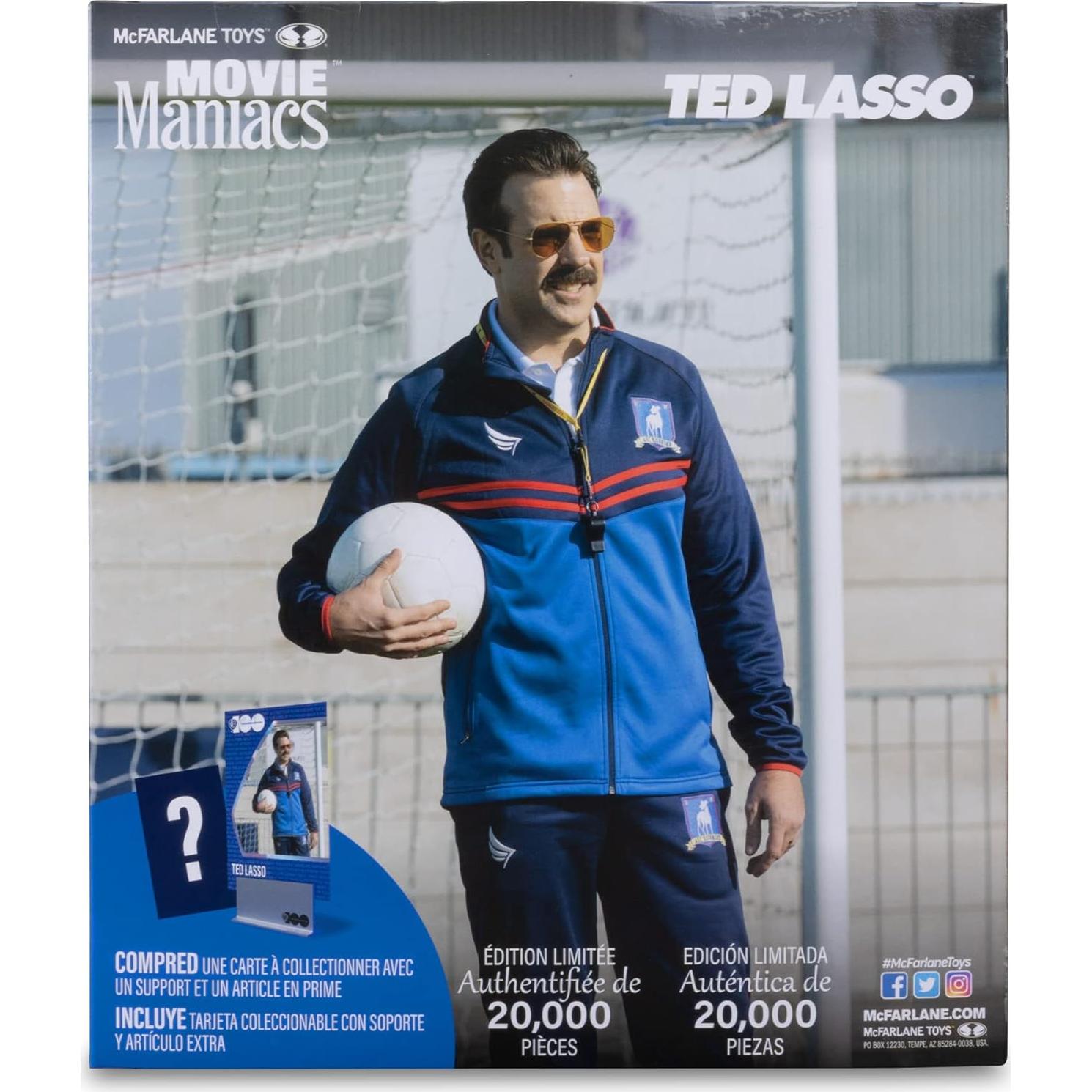 Figura de acción McFarlane Toys Ted Lasso 18 cm edición limitada