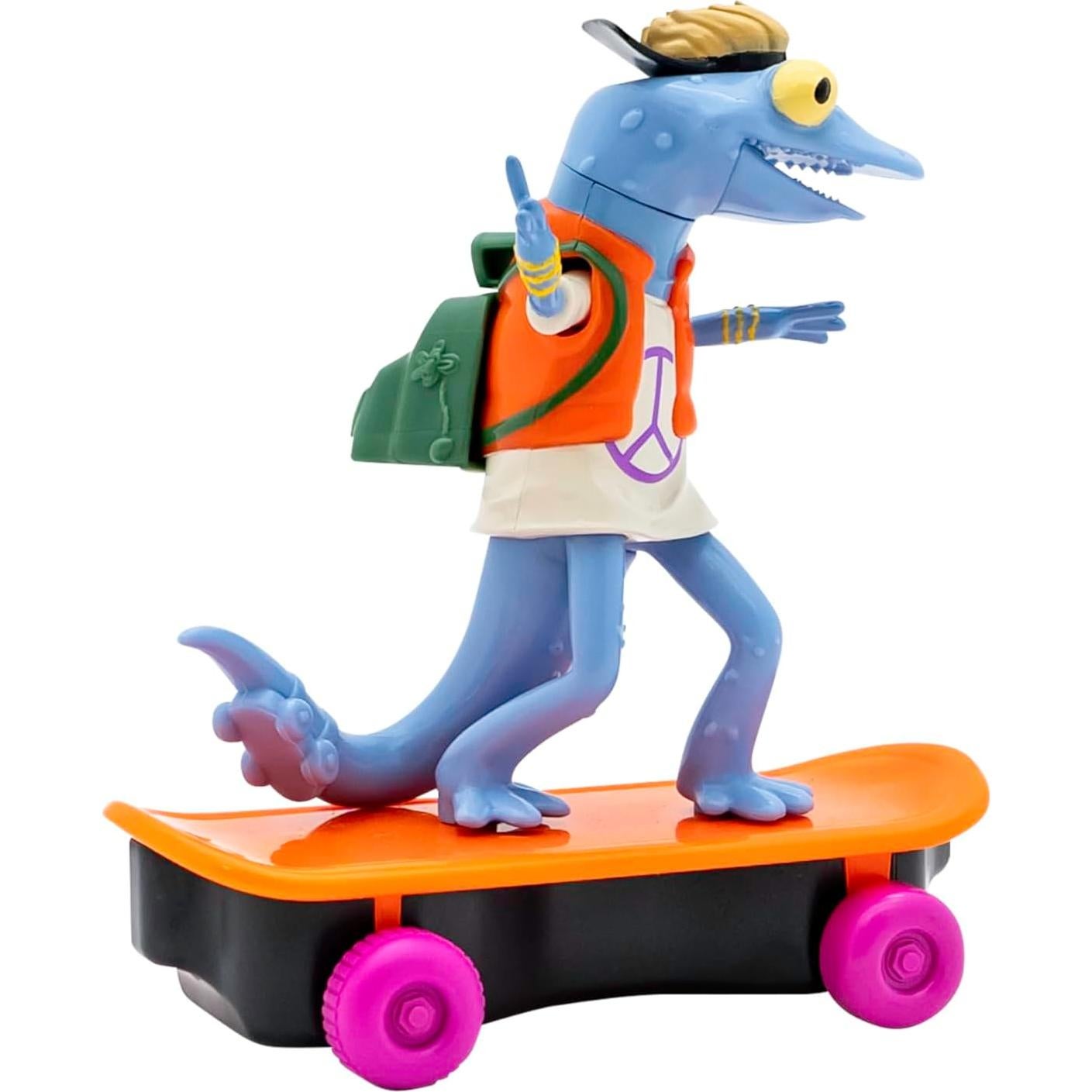 Juguete Patineta TMNT Mondo Gecko 12,7 cm para Niños 3+