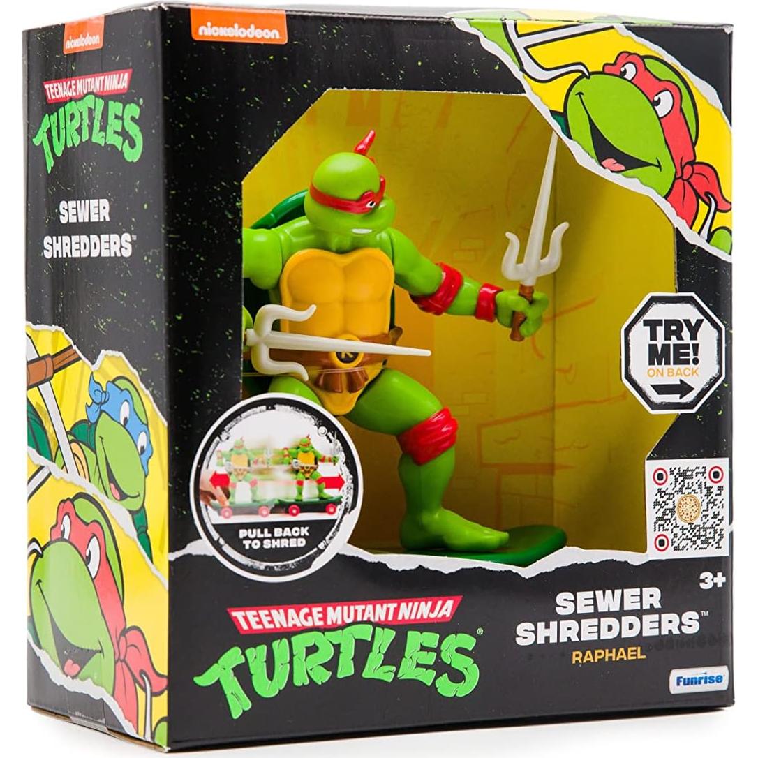 Tortugas Ninja Adolescentes Funrise Raphael 12,7 cm Clásico