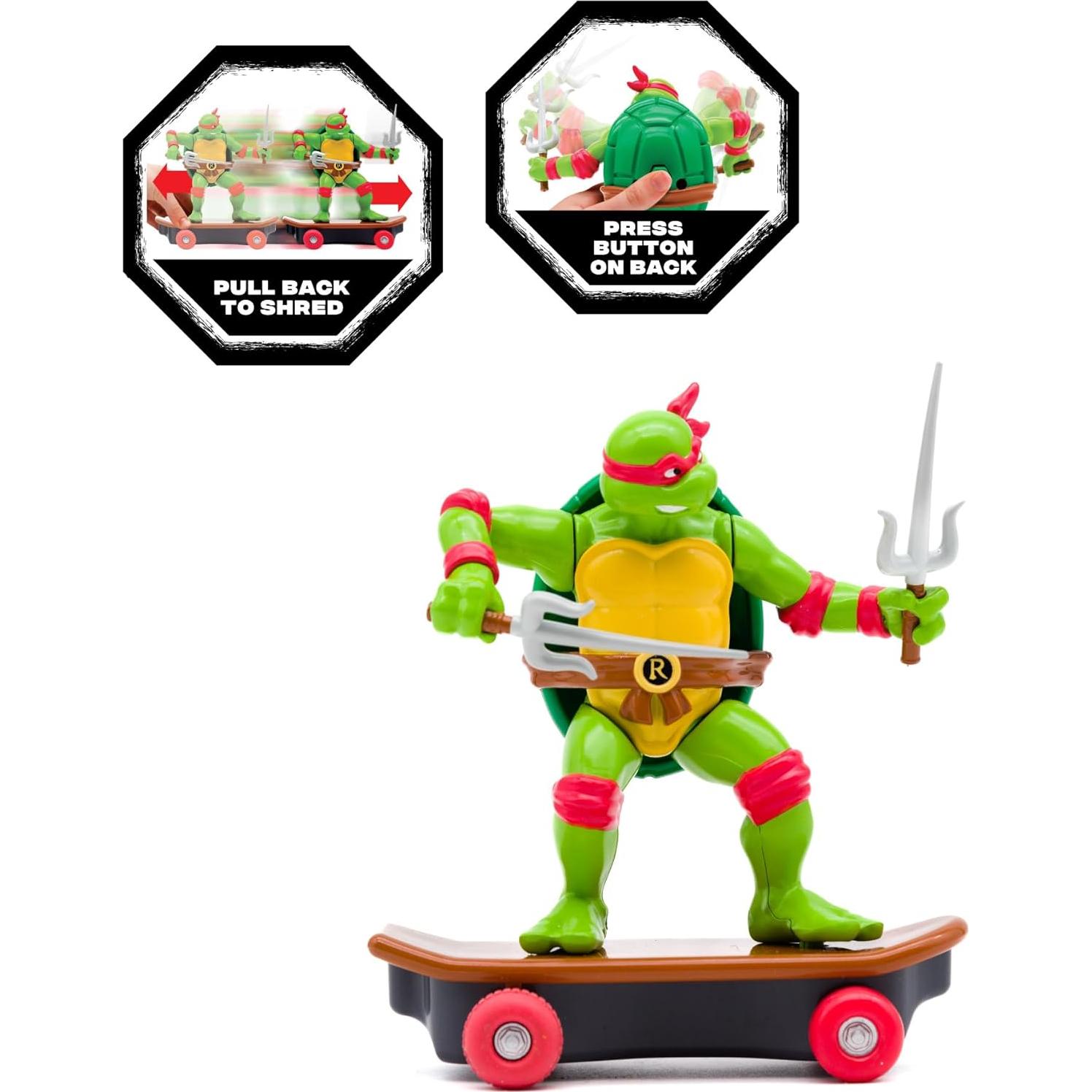 Tortugas Ninja Adolescentes Funrise Raphael 12,7 cm Clásico