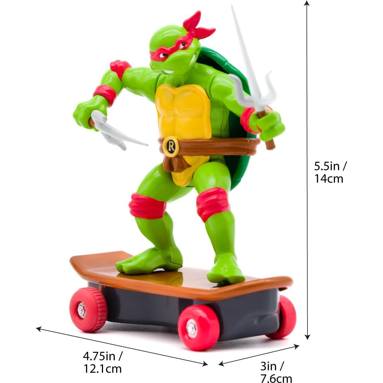 Tortugas Ninja Adolescentes Funrise Raphael 12,7 cm Clásico