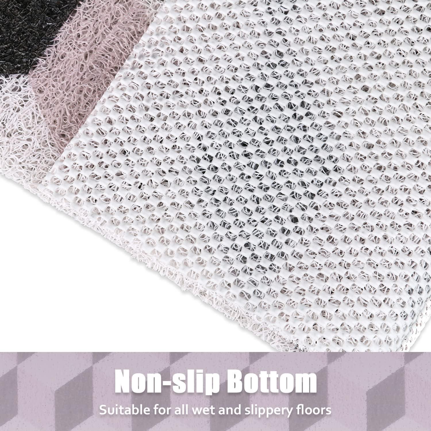 Alfombra de Ducha Antideslizante ZOESOE 60x60 cm PVC