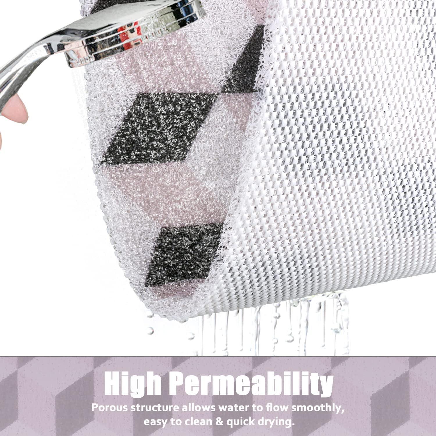 Alfombra de Ducha Antideslizante ZOESOE 60x60 cm PVC