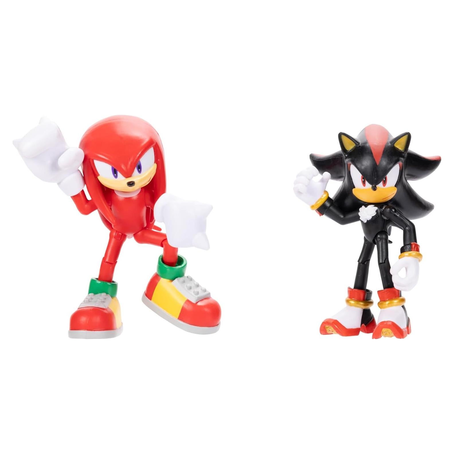 Figuras de Acción Sonic 2 Pack Knuckles y Shadow 10 cm