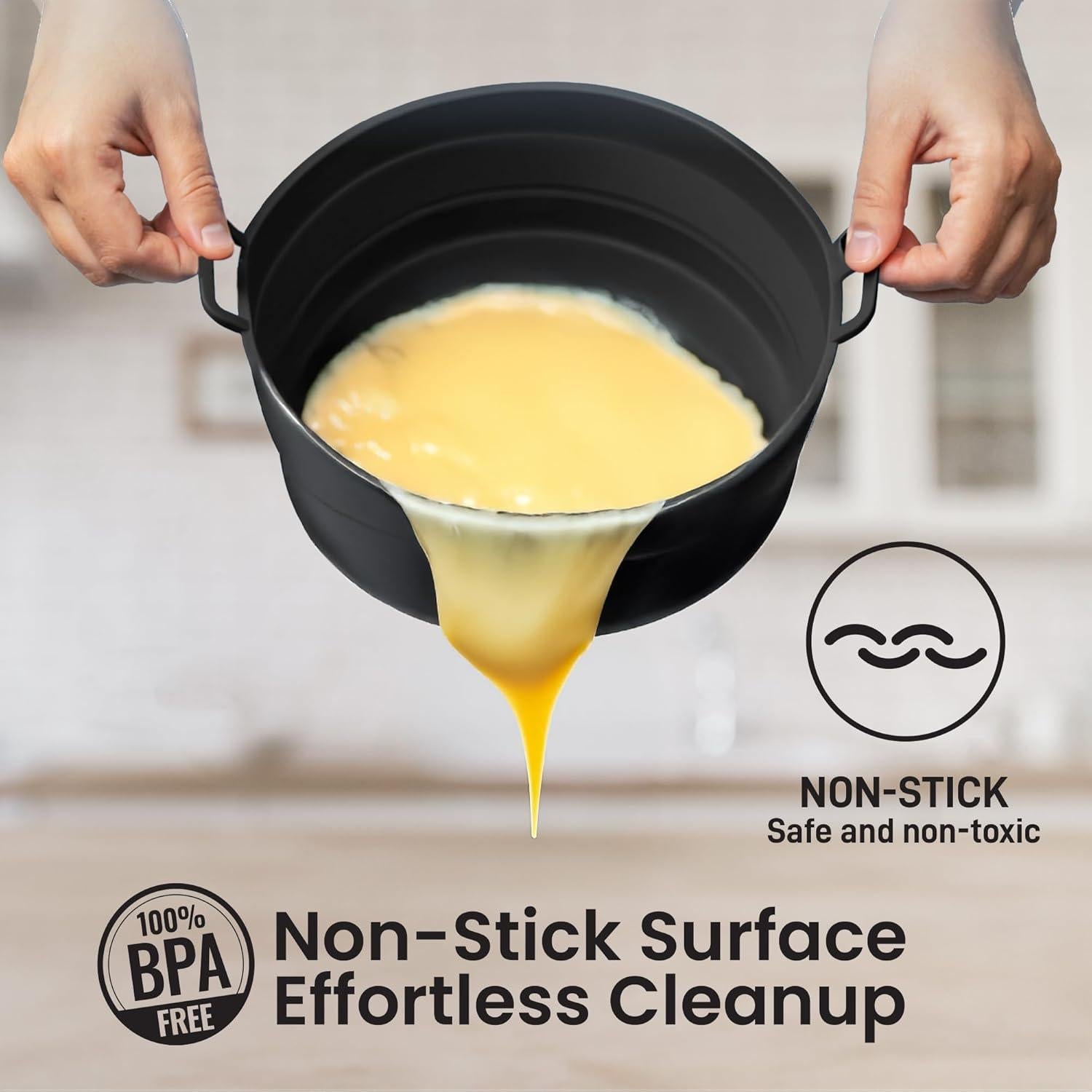 Forros de Silicona Reutilizables Lotteli para Freidora de Aire 5QT