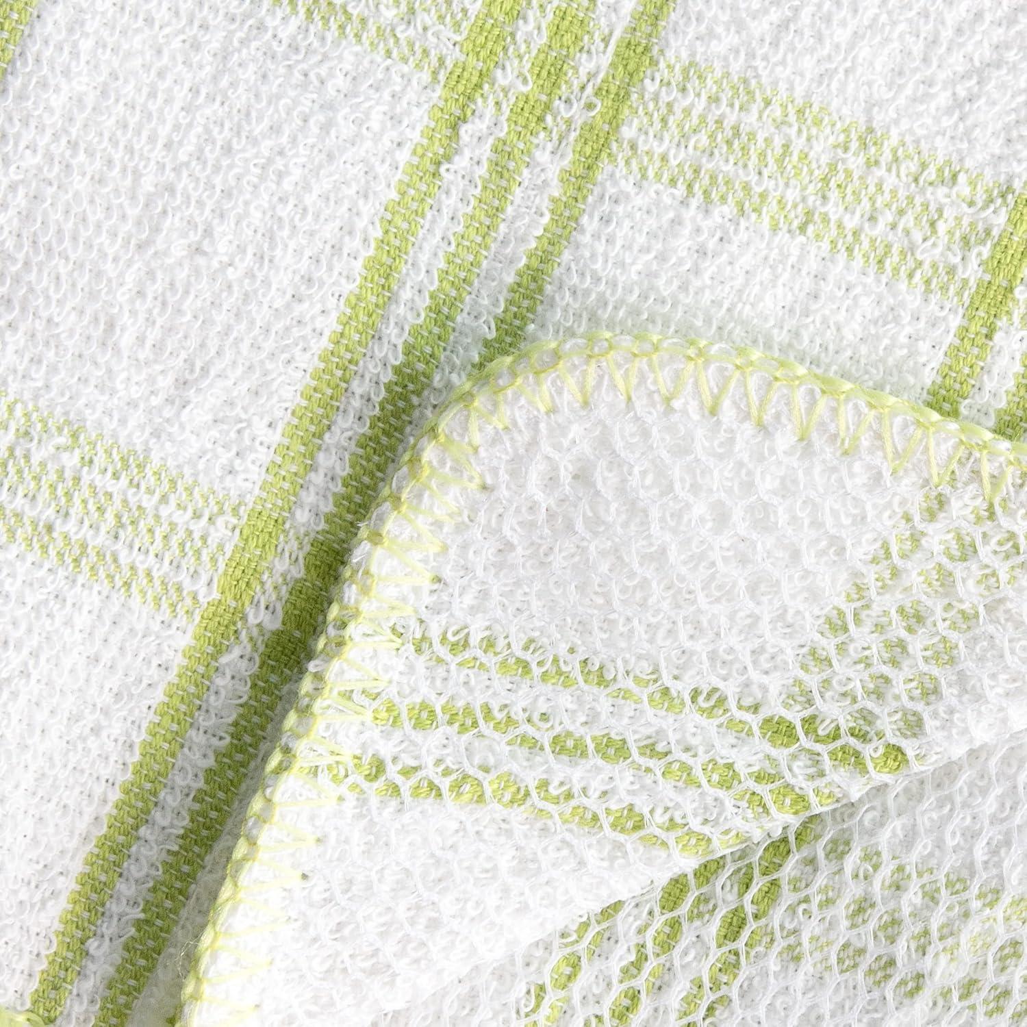 Paquete de 5 Paños de Cocina Ritz 100% Algodón 30.48 cm Azul/Verde