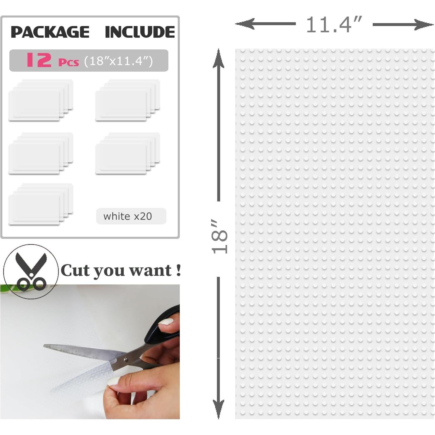 Forros Antideslizantes Rwotlls 8 Piezas para Refrigerador y Armarios