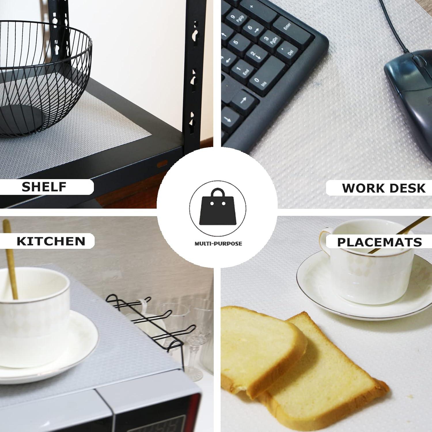 Forros Antideslizantes Rwotlls 8 Piezas para Refrigerador y Armarios