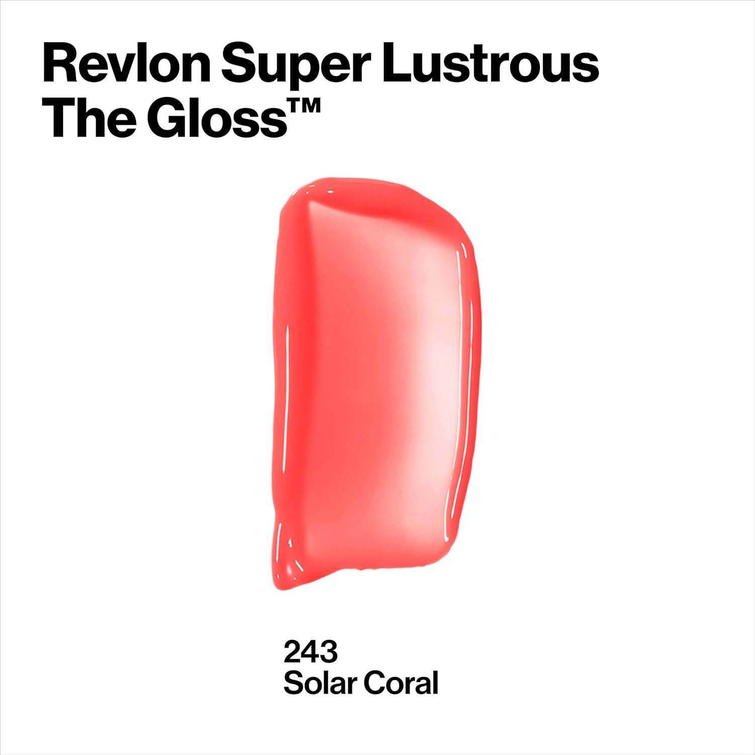 Brillo Labial Revlon Super Lustrous 243 Coral Ardiente 3.7g
