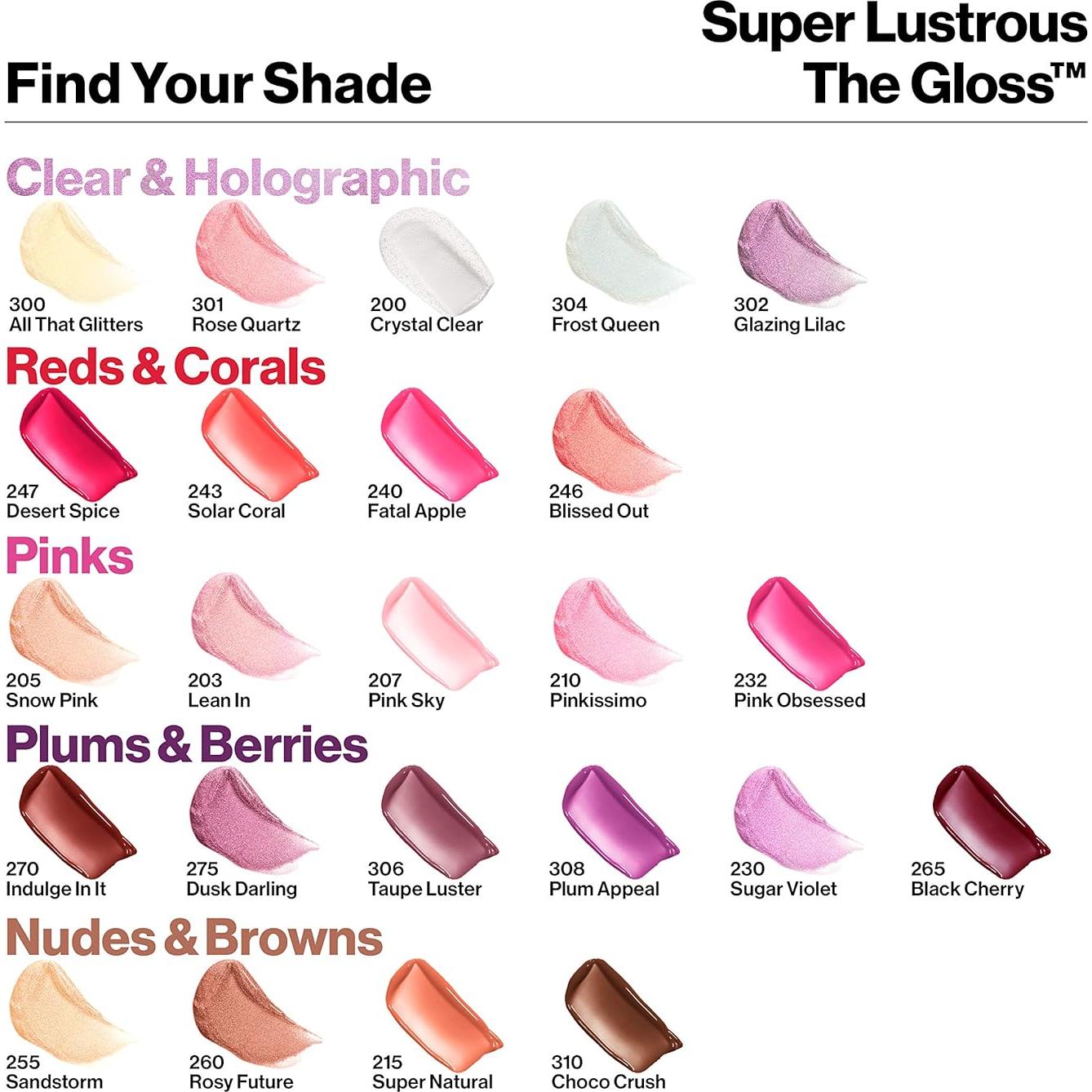 Brillo Labial Revlon Super Lustrous 243 Coral Ardiente 3.7g