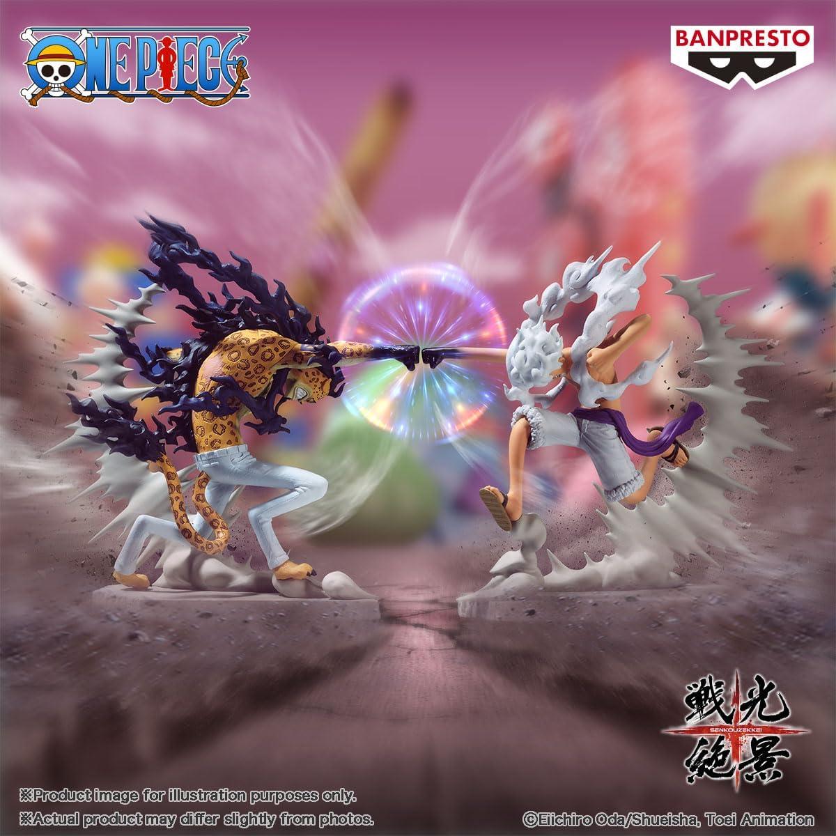 Figura Monkey D. Luffy Gear 5 Banpresto 7 cm - One Piece