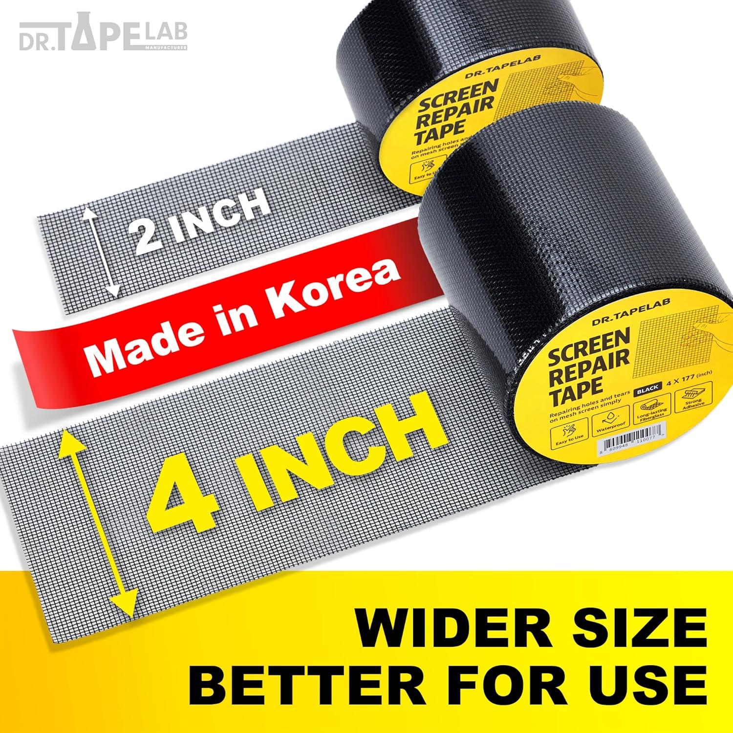 Cinta de Reparación de Pantalla DR.TAPELAB 5 cm x 2.6 m Negra
