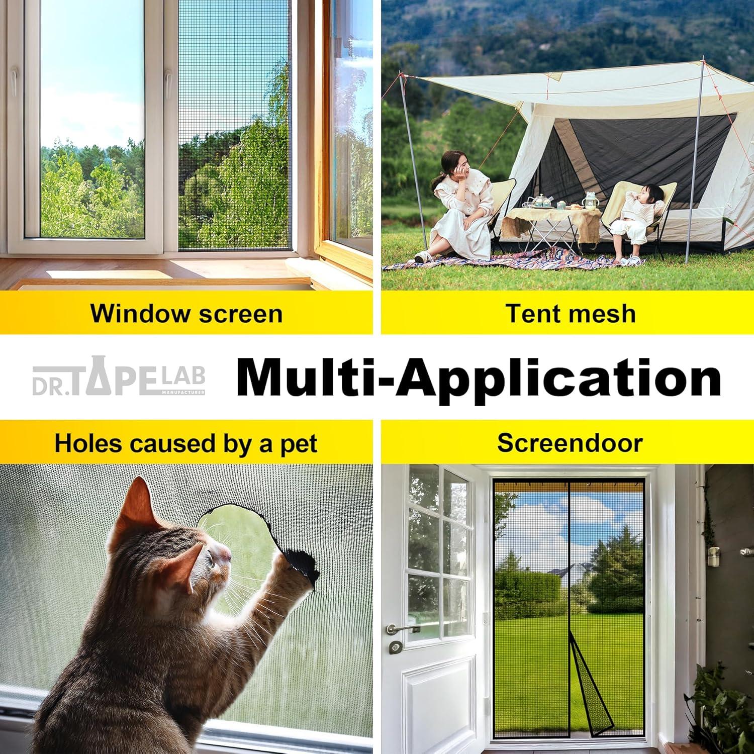 Cinta de Reparación de Pantalla DR.TAPELAB 5 cm x 2.6 m Negra